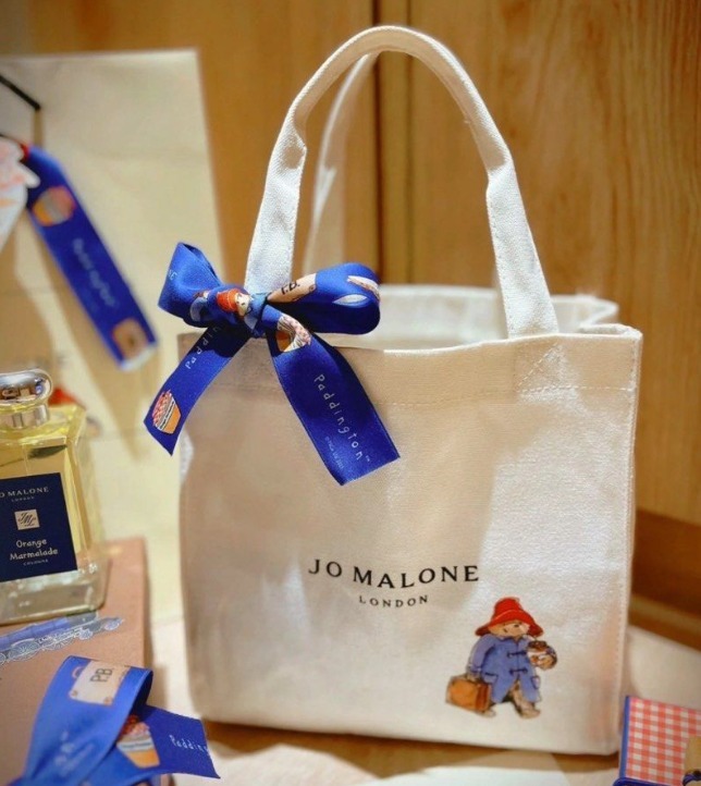 2024最新款Jo Malone x 柏靈頓熊加絲帶手挽包