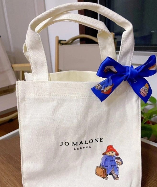 2024最新款Jo Malone x 柏靈頓熊加絲帶手挽包
