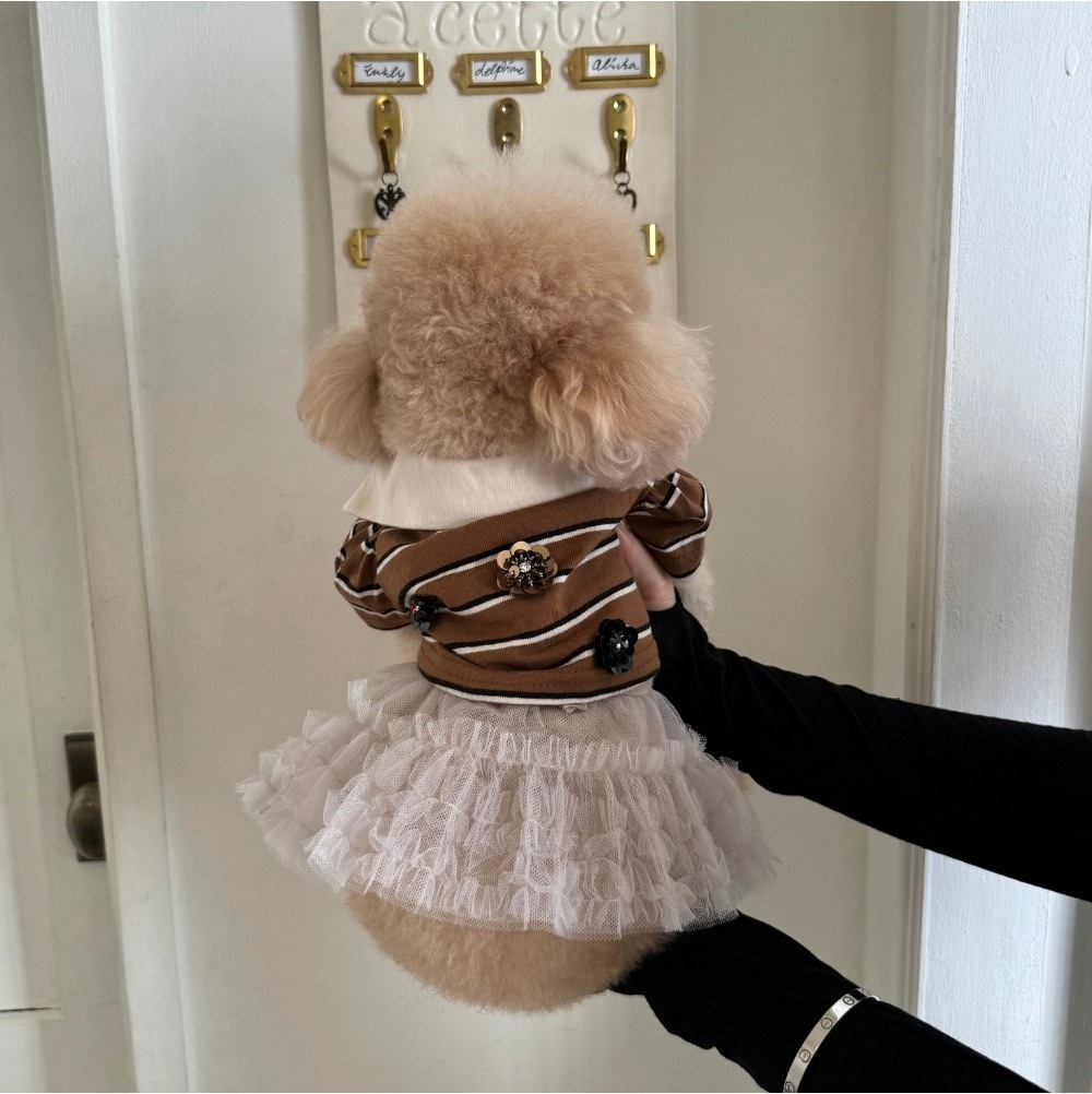 COZY-N 花園條紋衫