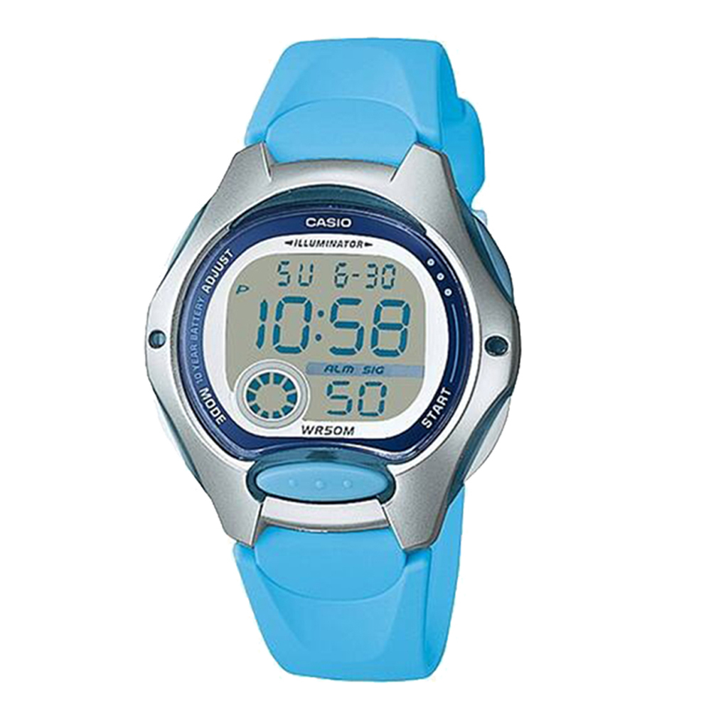 【CASIO】LW-200 LED冷光照明 多功能 兩地時間 碼錶 萬年曆 電子錶-