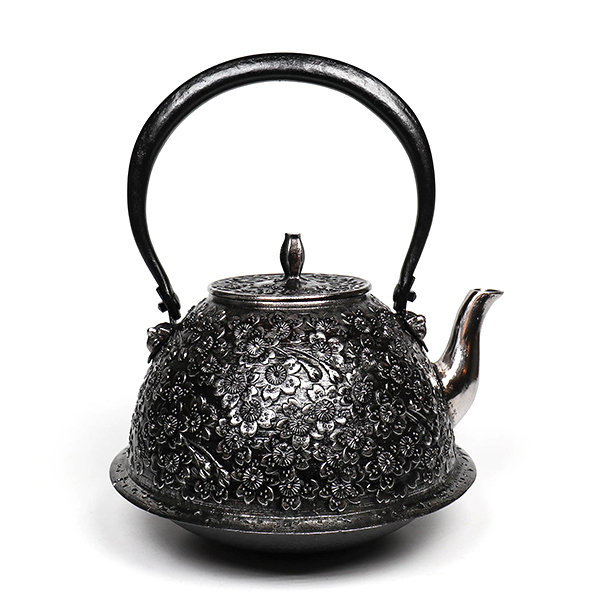 【佐藤勝久】南部羽根付型 櫻 砂鐵壺2.1L