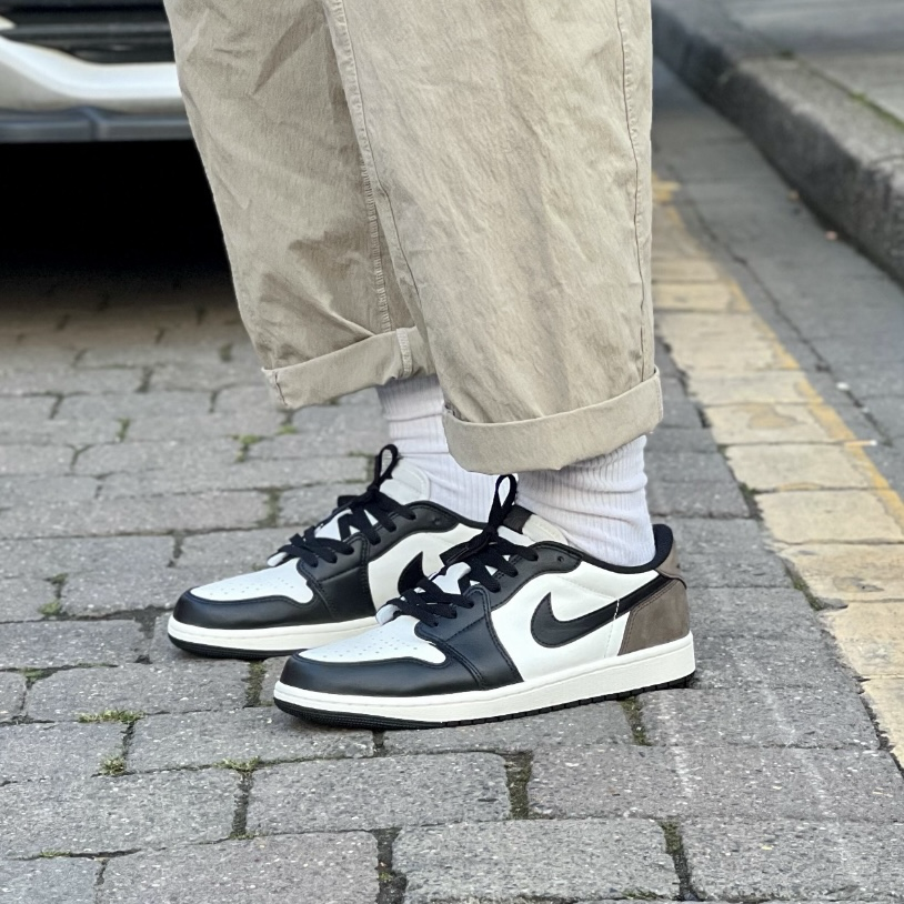 Nike Air Jordan 1 Low OG "Mocha" 摩卡黑棕 小TS 摩卡倒鉤平替 AJ1 低筒休閒鞋