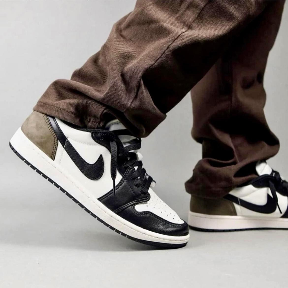 Nike Air Jordan 1 Low OG "Mocha" 摩卡黑棕 小TS 摩卡倒鉤平替 AJ1 低筒休閒鞋