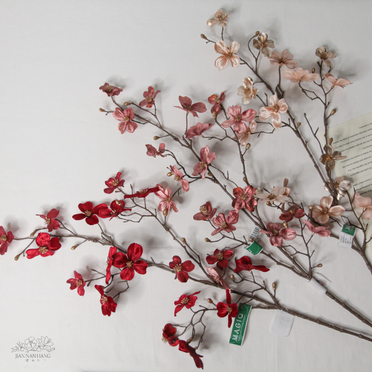 人造花 木槿花 3色