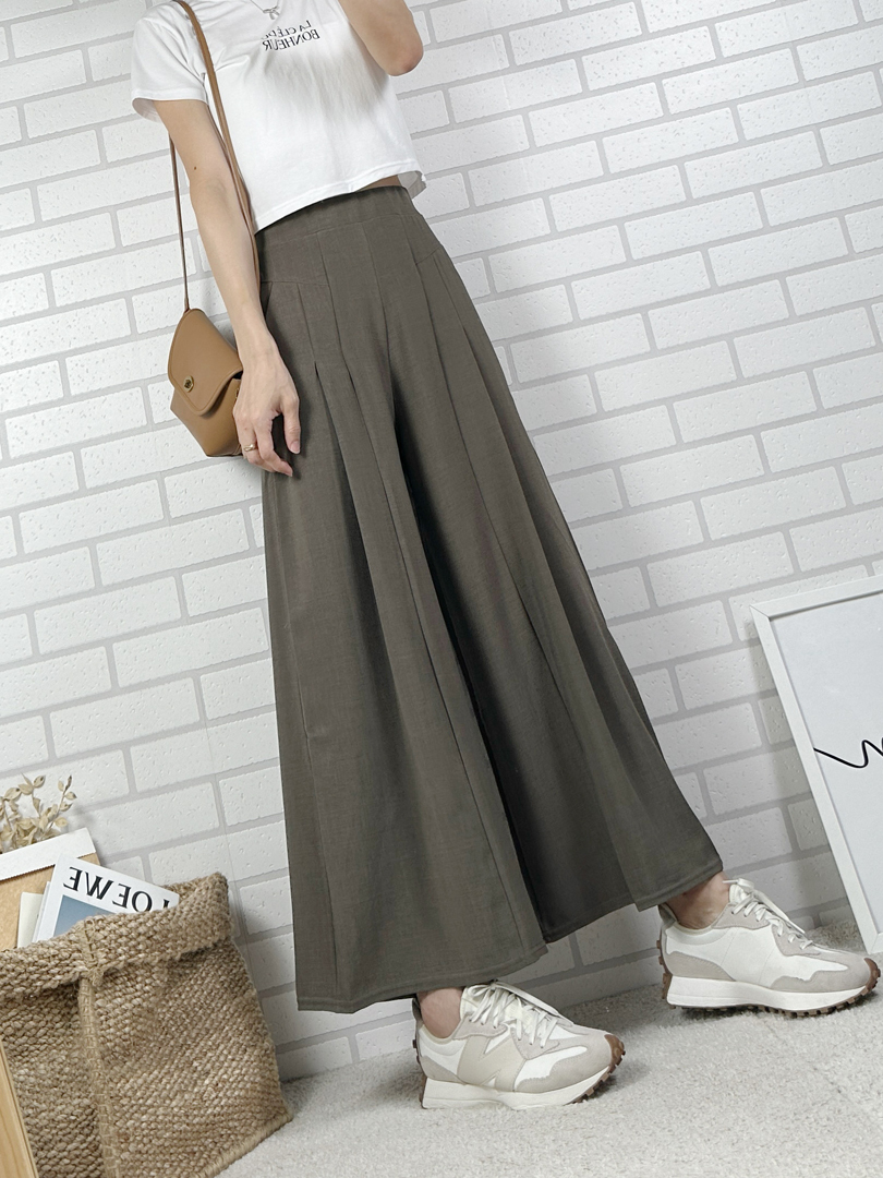 最愛優雅大方的打摺雪紡褲裙 ⚡️搶現貨 ⚡️