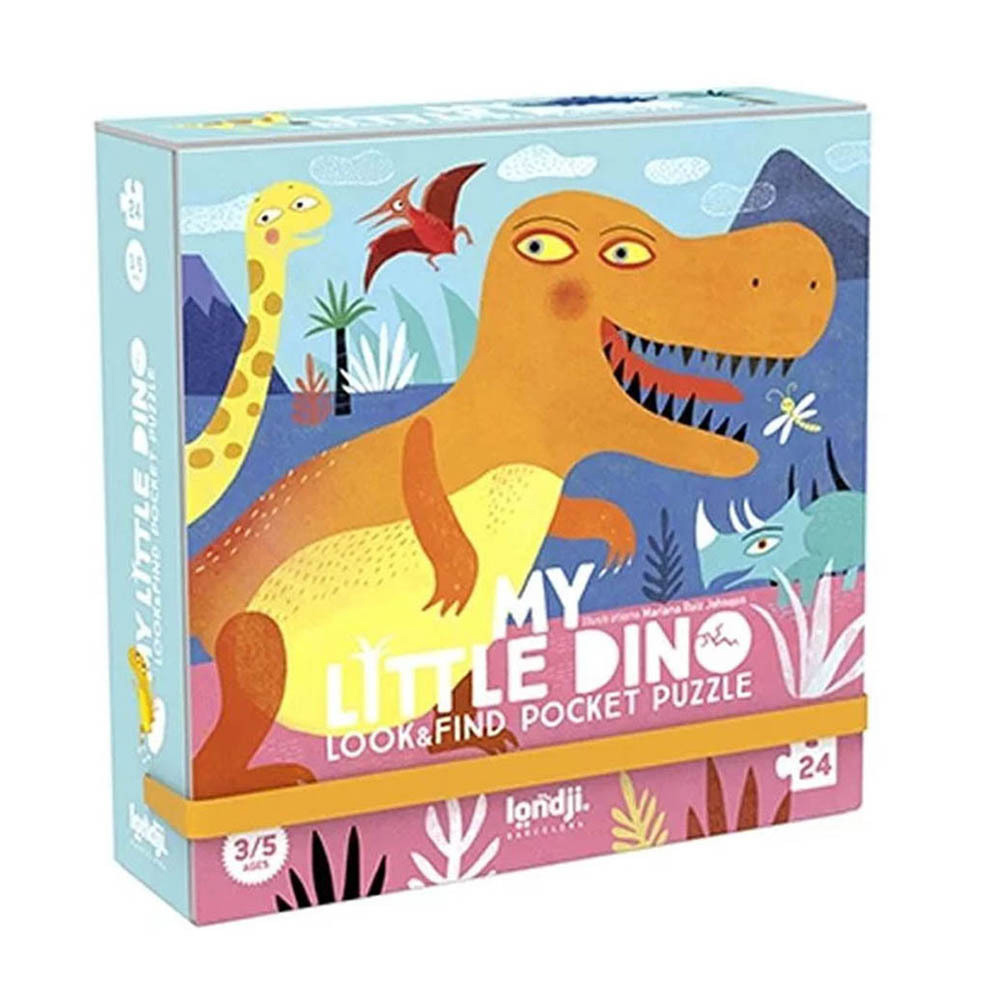 西班牙Londji 我的小恐龍找找看拼圖
