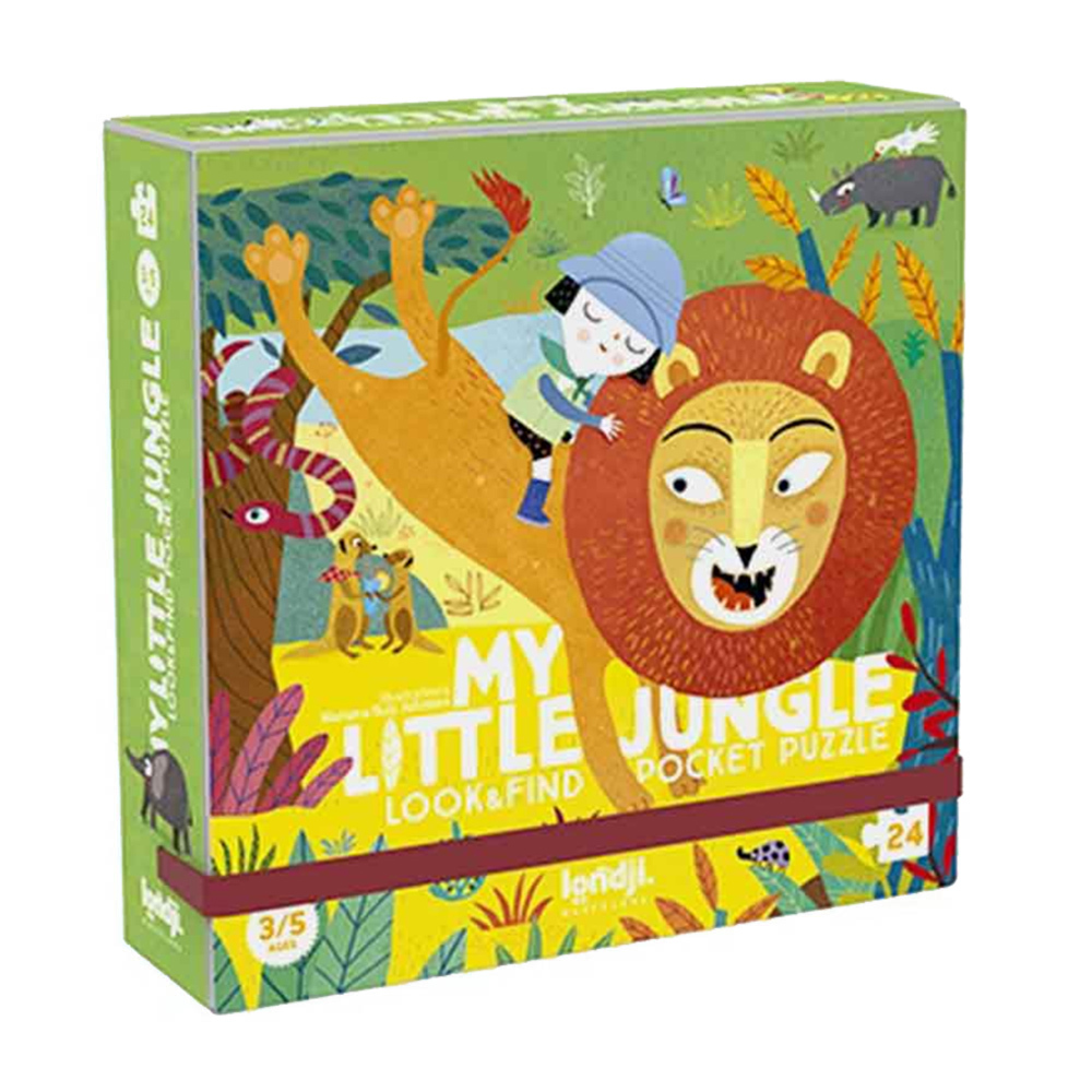 西班牙Londji 我的小叢林找找看拼圖