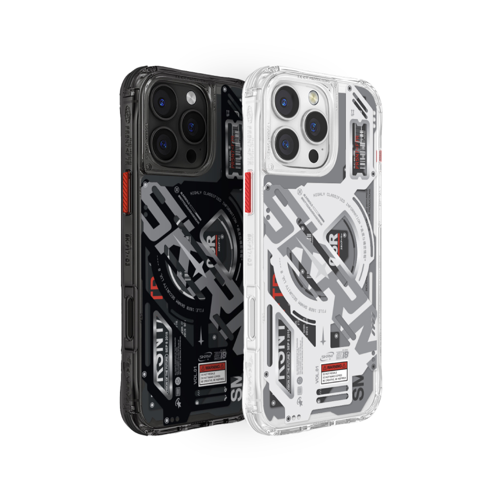 Skinarma EKHO 品牌電路板磁吸防摔手機殼 附掛繩環 for iPhone 16