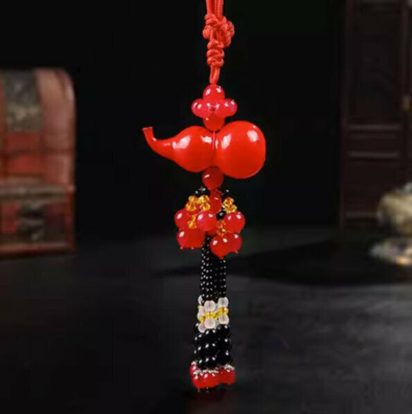 Hot trolley mounted pendant (ruby gourd (red))