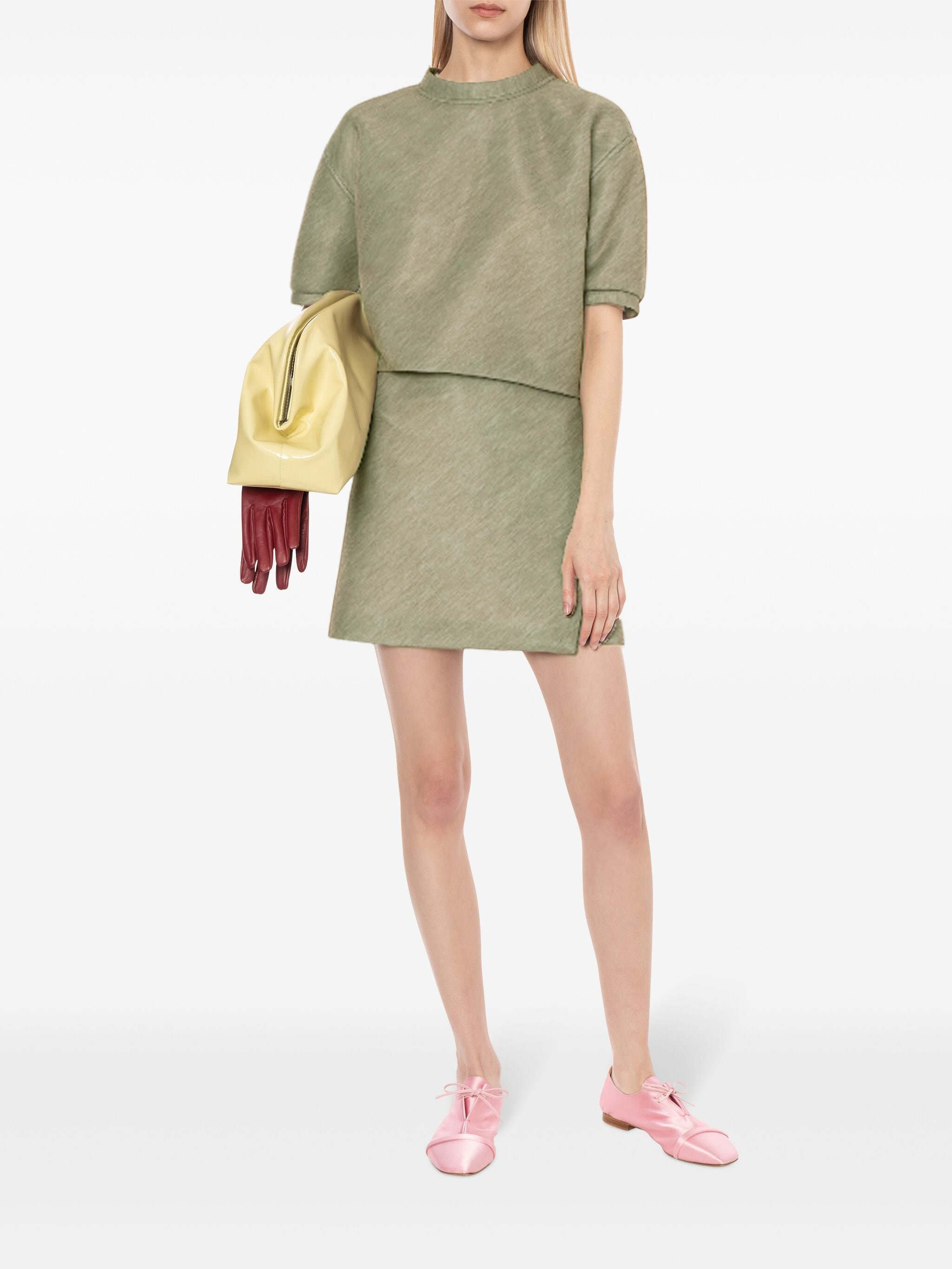 Philosophy 圓領五分袖上衣