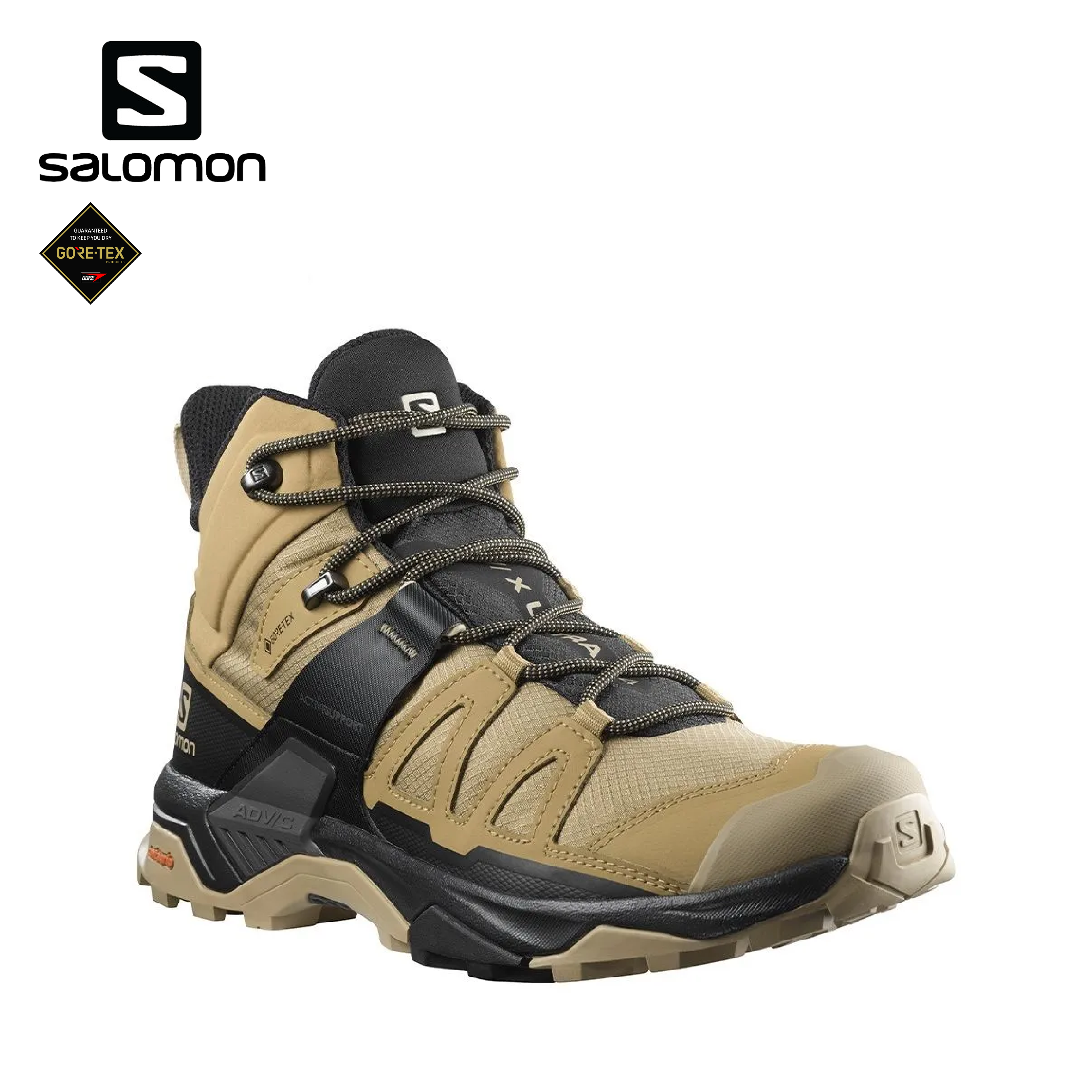 Salomon 法國 X ULTRA 4 GTX 中筒登山鞋 男款 (褐) 登山/健行/旅遊 33SL476854
