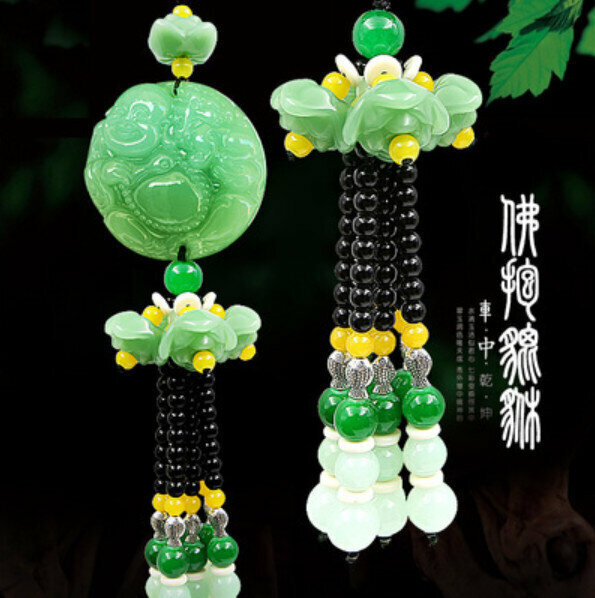 Hot-recommended car charm (Maitreya Buddha (double-sided))