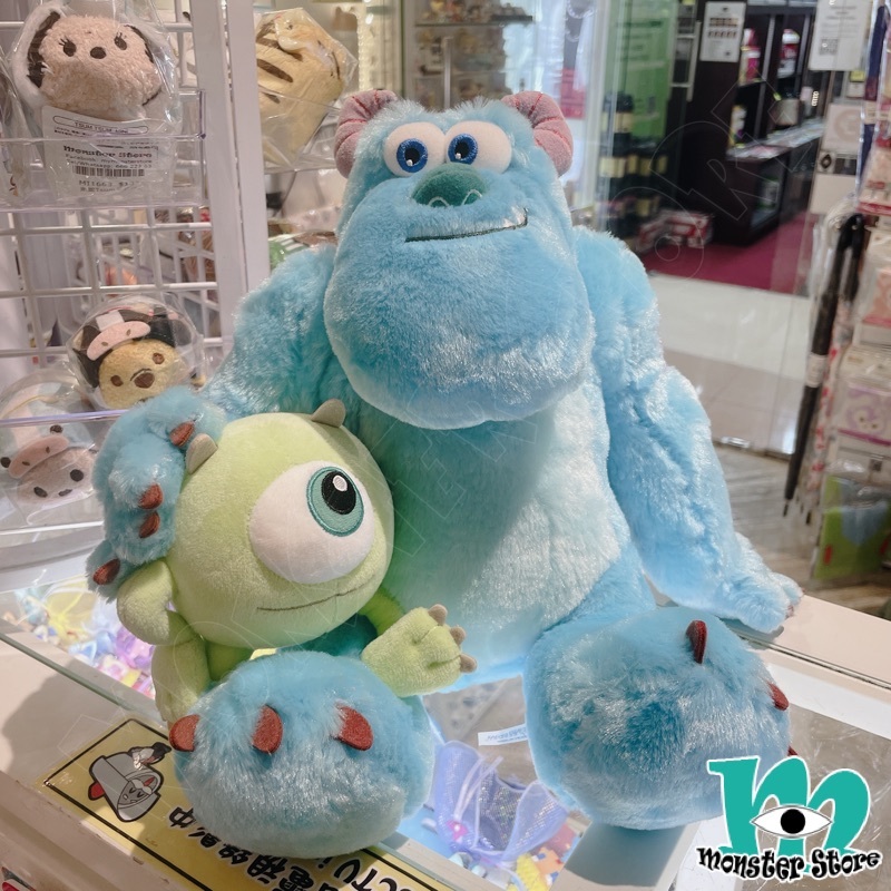 怪獸公司毛毛大眼仔毛公仔