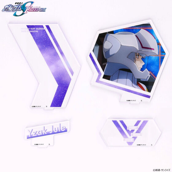 240045 Pbandai 預訂 2026/2月 機動戦士ガンダムSEED FREEDOM　ペアアクリルスタンド イザーク・ジュール&ディアッカ・エルスマン