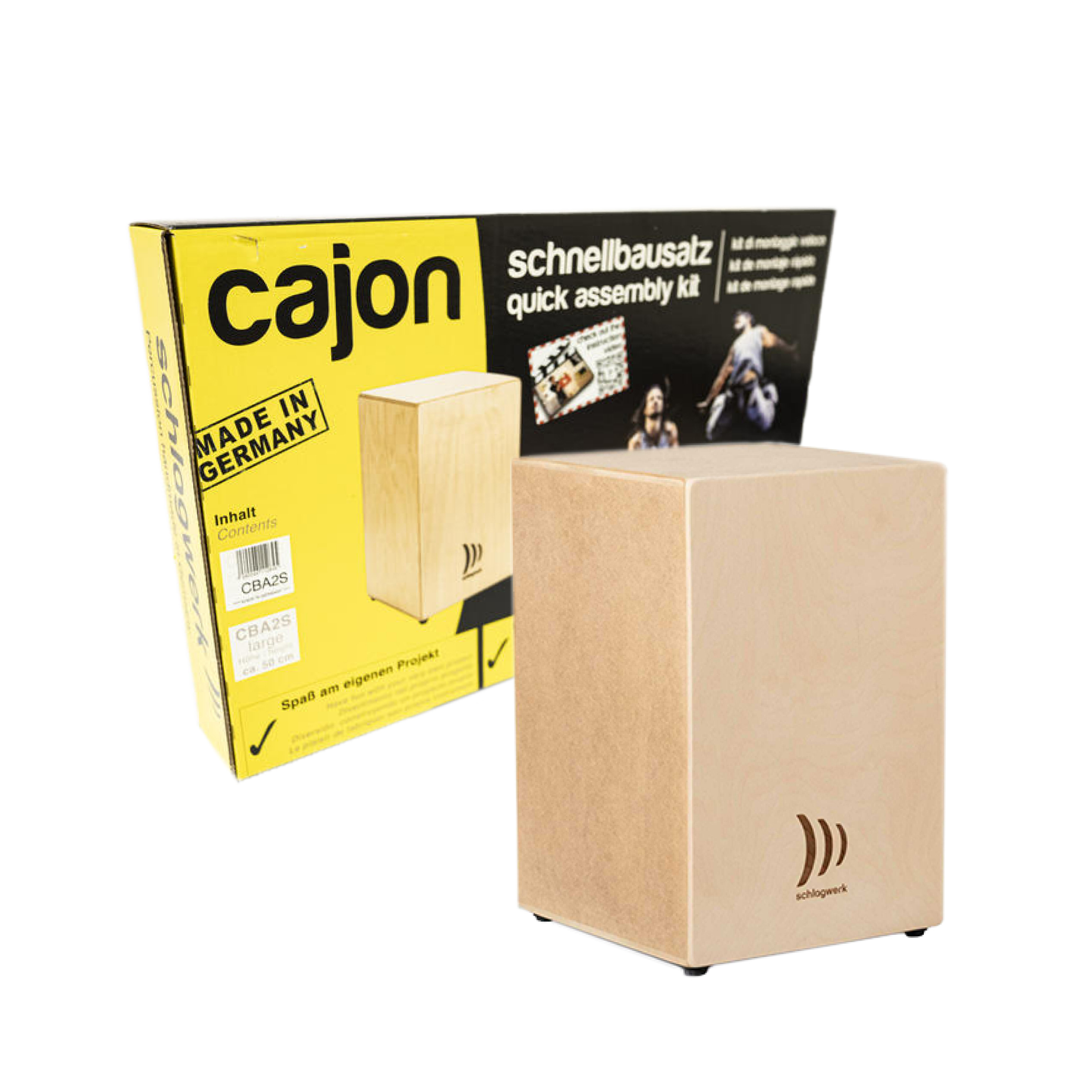 Schlagwerk Schlagwerk / CBA2S 自行組裝DIY木箱鼓 — 三峽鼓 / 打擊