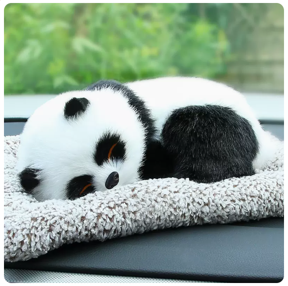 Hot cart interior accessories ([Panda] [Large] contains 300g nano mineral crystals)