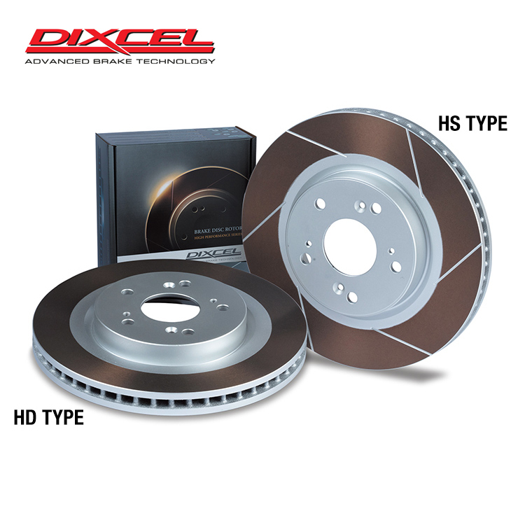 DIXCEL HS 劃線煞車碟盤(後) HONDA FIT GE 2009-2014