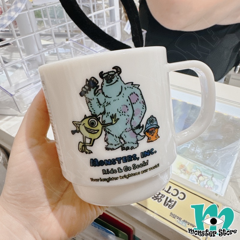 怪獸公司毛毛大眼仔膠杯
