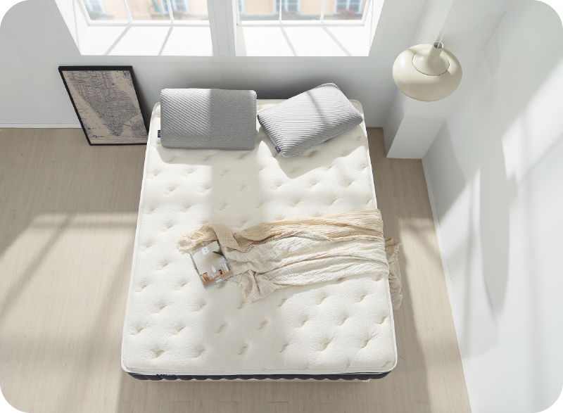 一款具備柔軟、包覆、支撐的獨立筒床墊｜擁抱支撐床墊