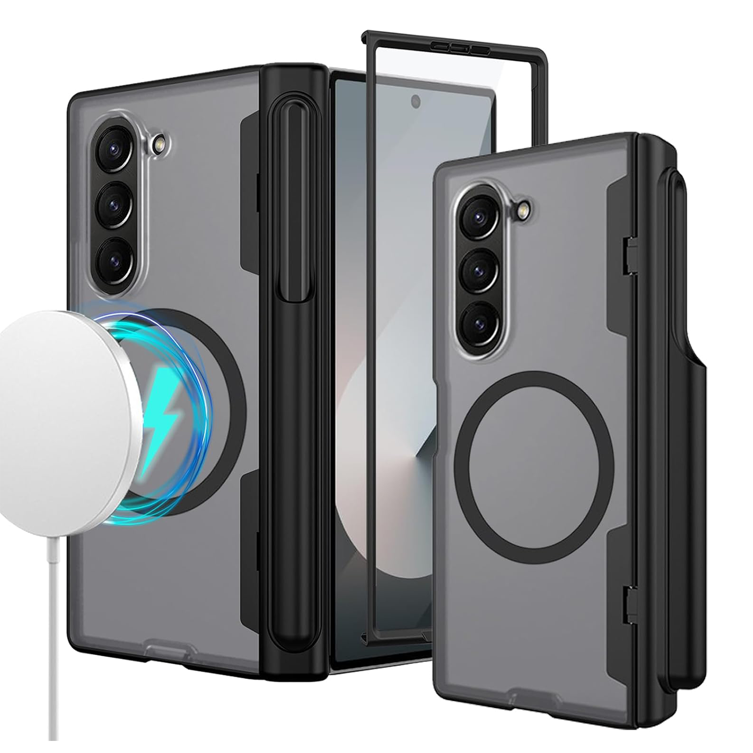 【Fold 6 現貨】XPRO - Mag AG Tray - Samsung Z Fold 6 S Pen Case 磨砂磁吸筆槽防撞手機保護硬殼