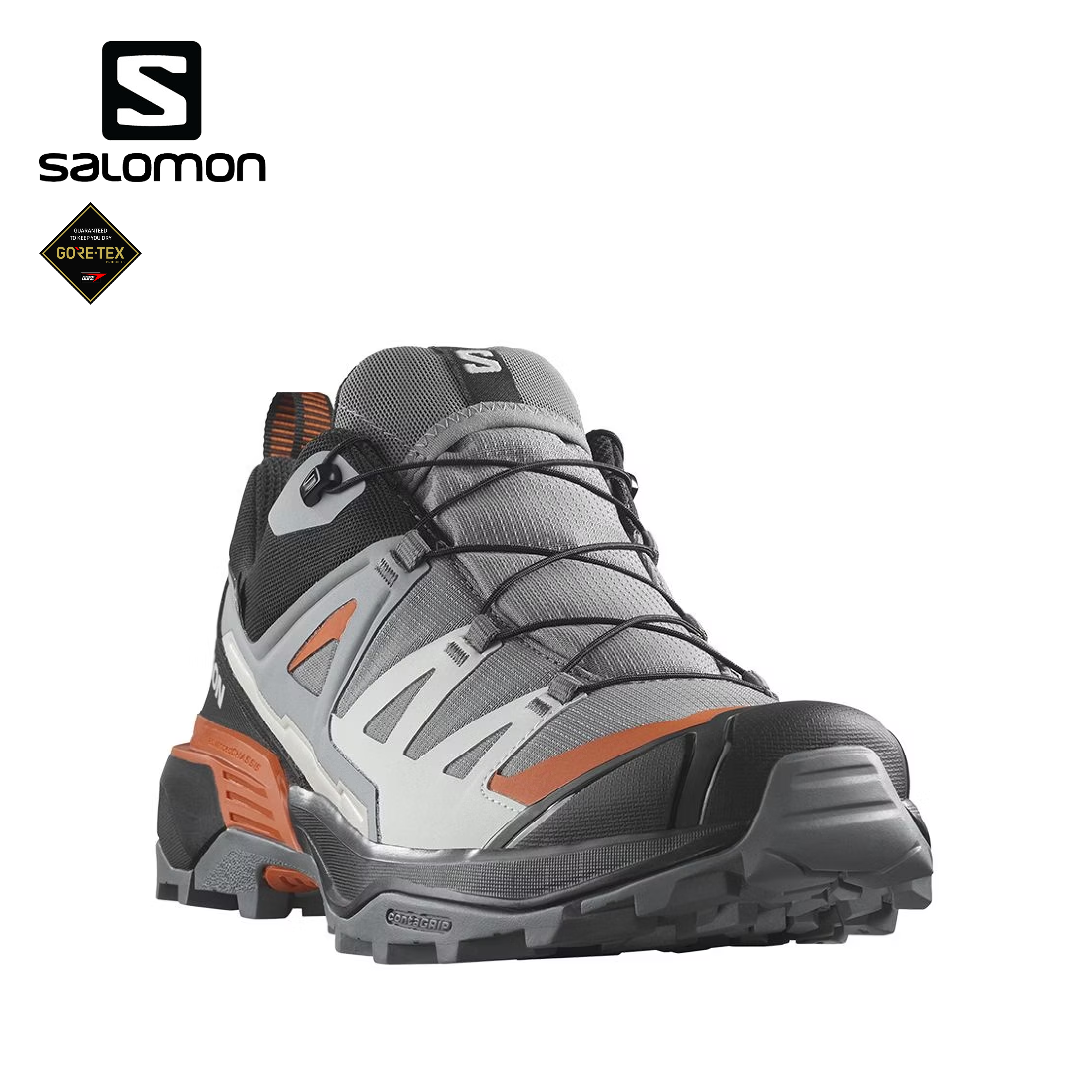 Salomon 法國 X ULTRA 360 GTX 低筒登山鞋 男款 (灰) 登山/健行/旅遊 33SL476870