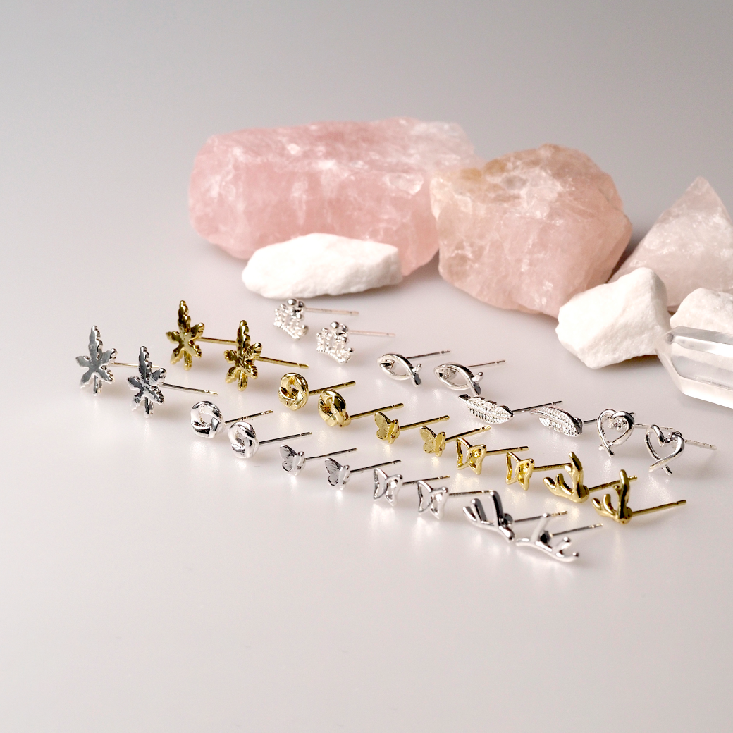 【AOI】今天不喝甜的飲料了-S925純銀耳針