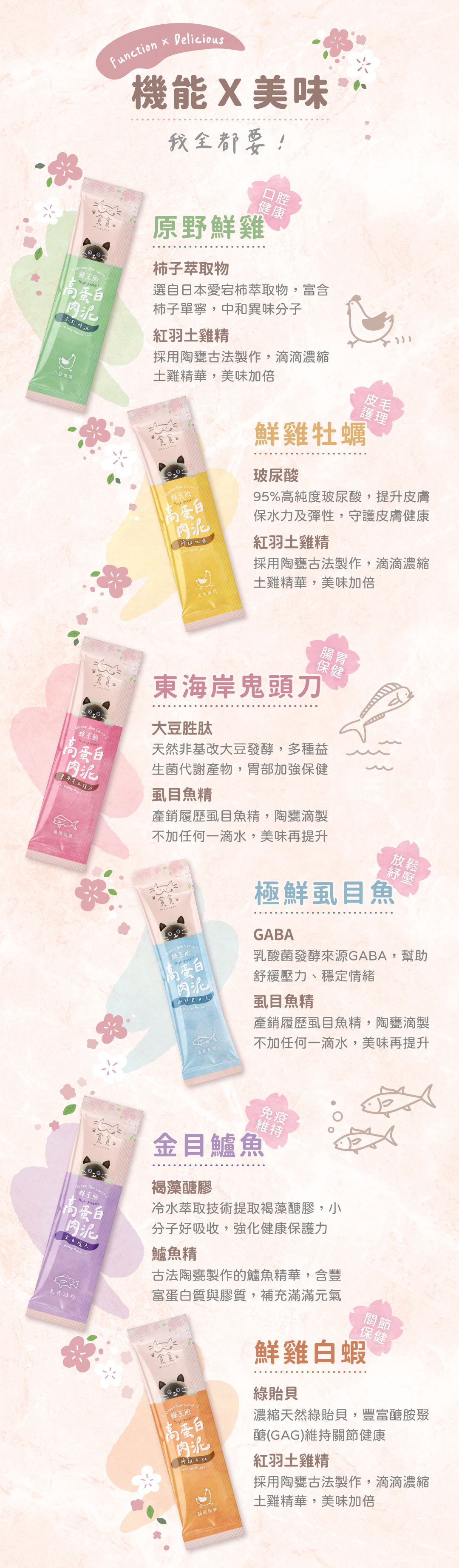 台灣貪貪蜂王胎高蛋白肉泥