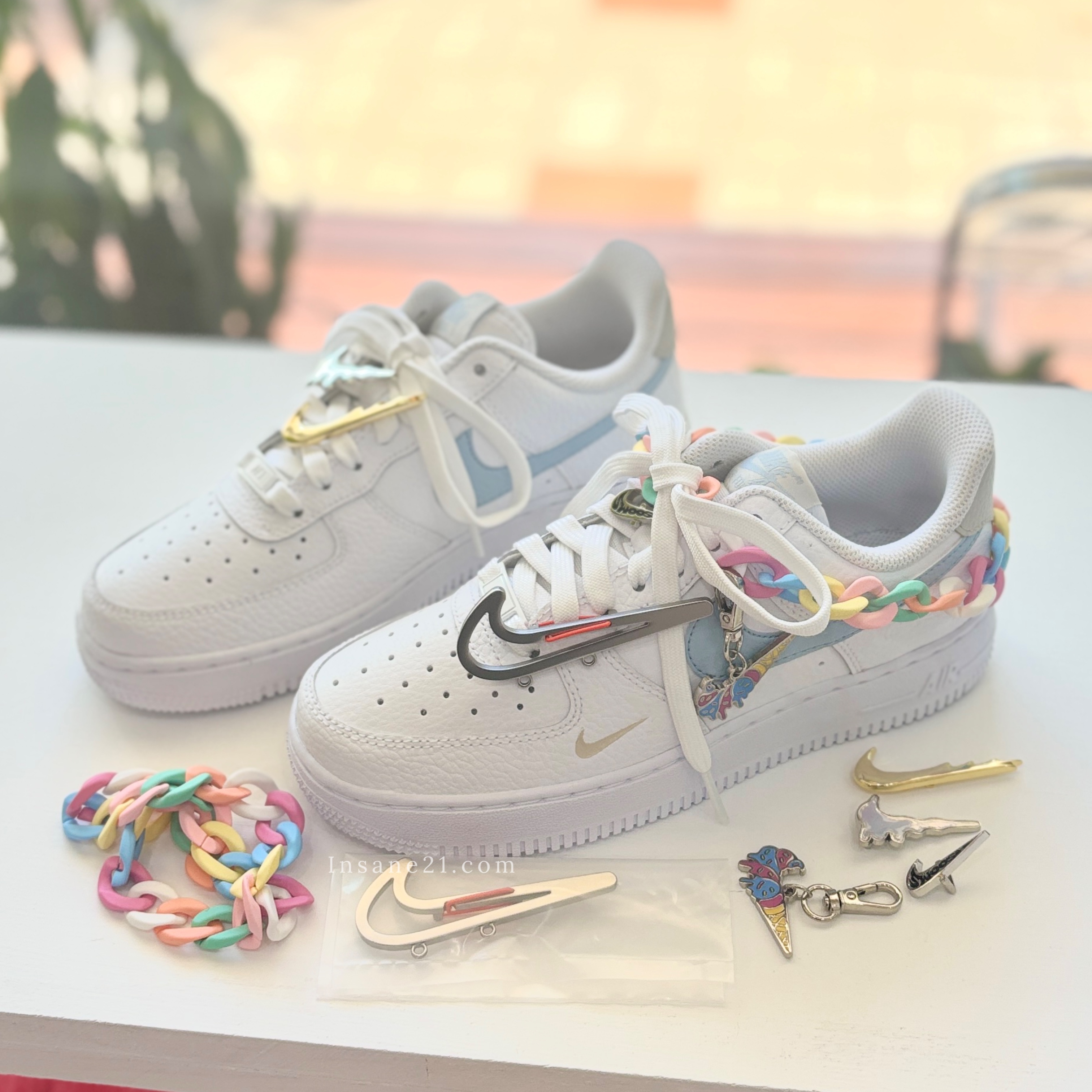 NIKE BY YOU 鞋扣配件 鞋帶裝飾 飾品 客制