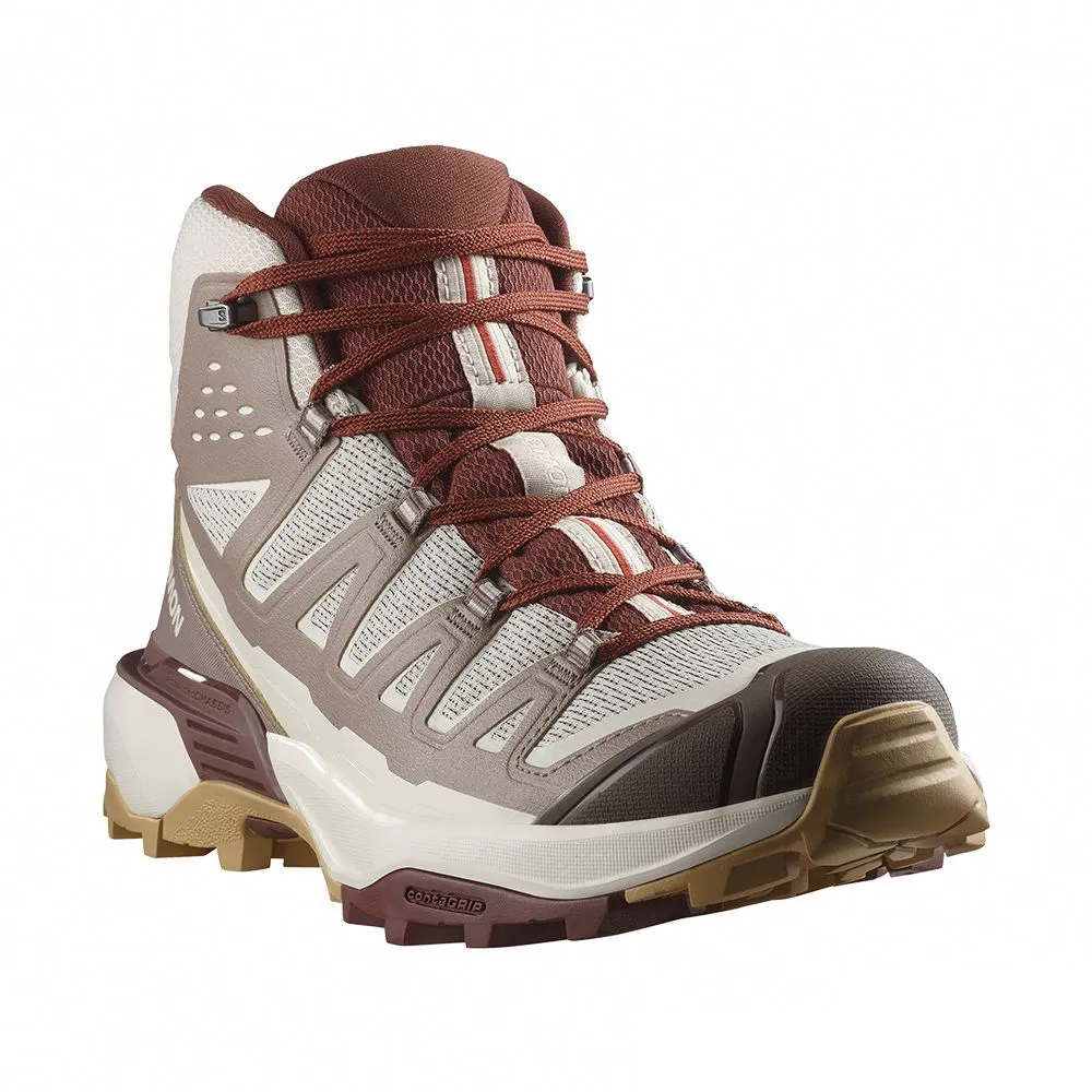 Salomon 法國 X ULTRA 360 EDGE GTX 中筒登山鞋 女款 (銀) 登山/健行/旅遊 33SL476986