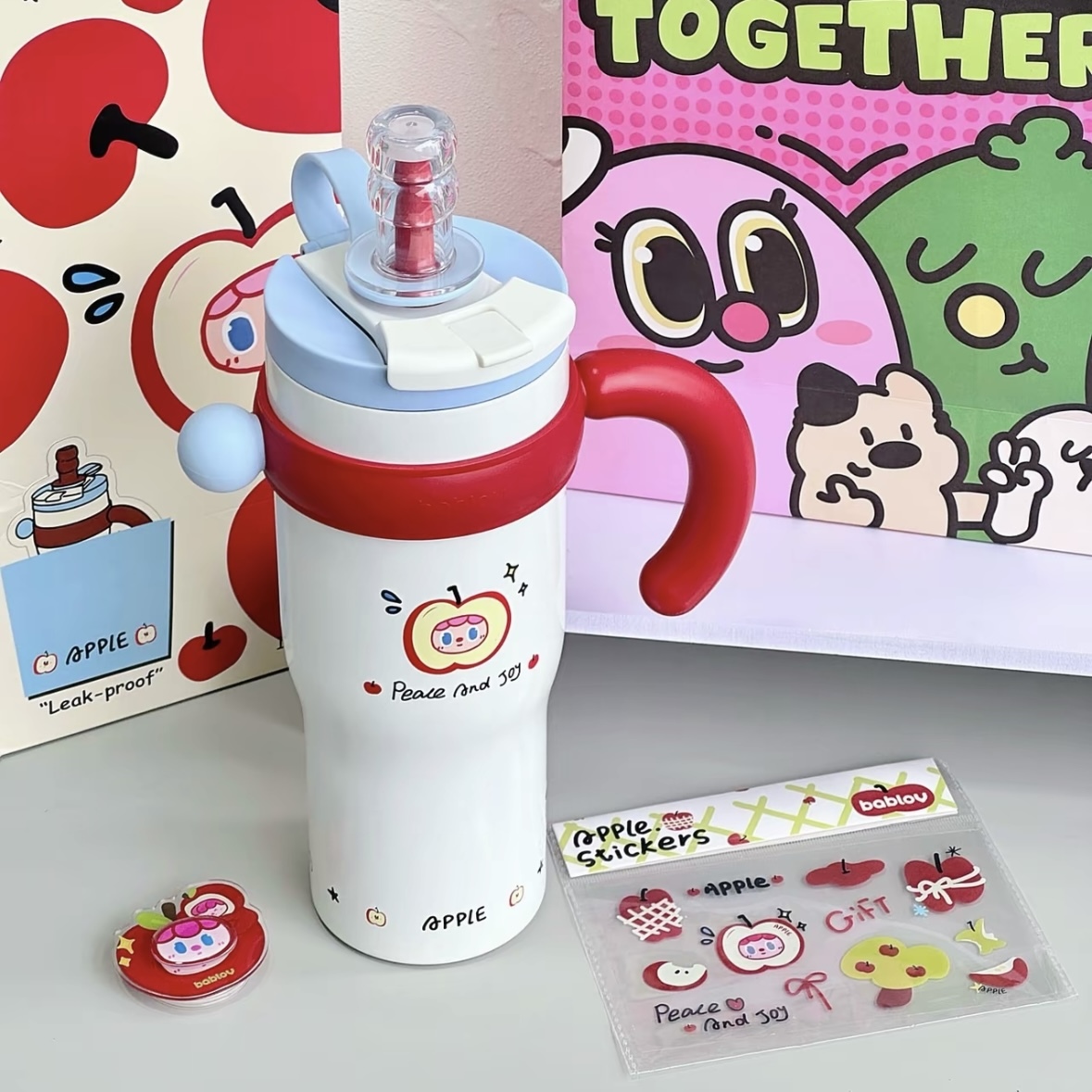 BABLOV 花伴森 冰霸杯 禮盒 大容量 便攜 實用 水壺杯 / 預購