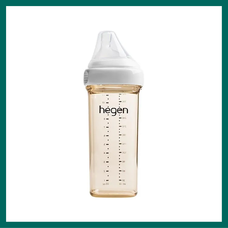 金色奇蹟PPSU多功能方圓型寬口奶瓶 330ml|hegen PCTO™ | O-Market