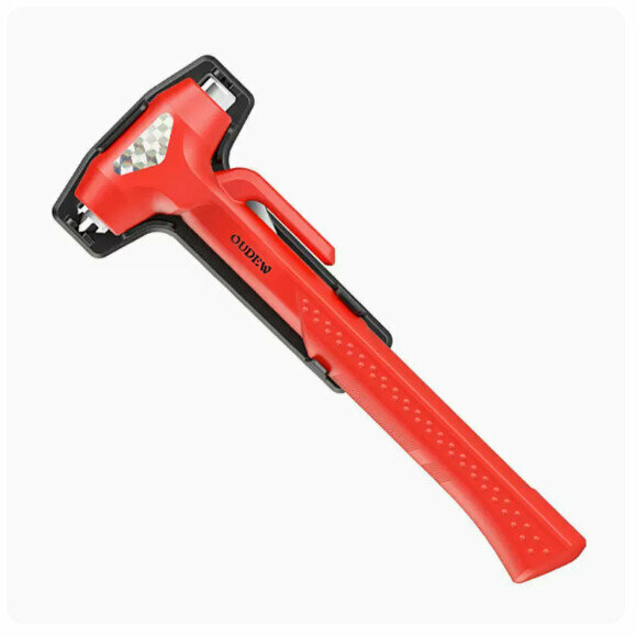 Popular car safety hammer (model (6773) red)