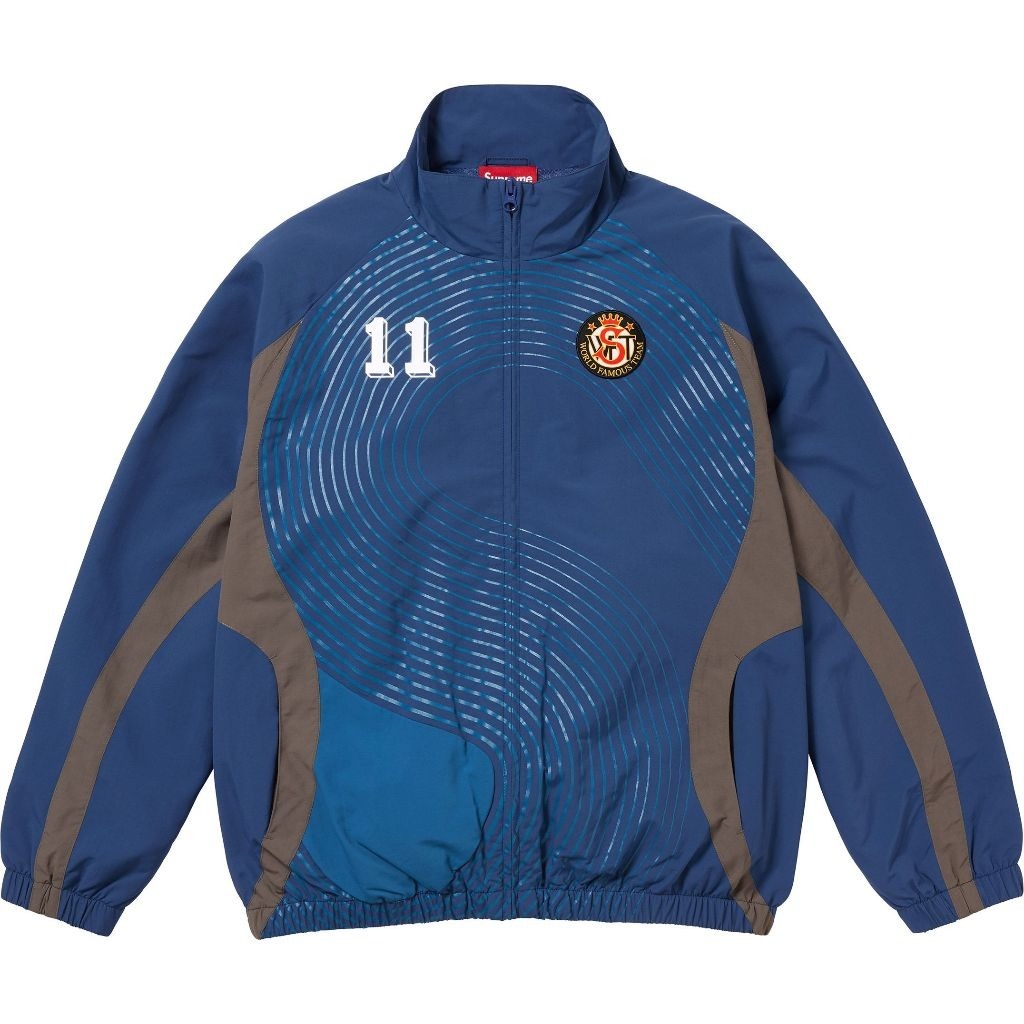 2024AW SUPREME S LOGO TRACK JACKET 尼龍 運動 夾克 外套 背後LOGO 3色 現貨