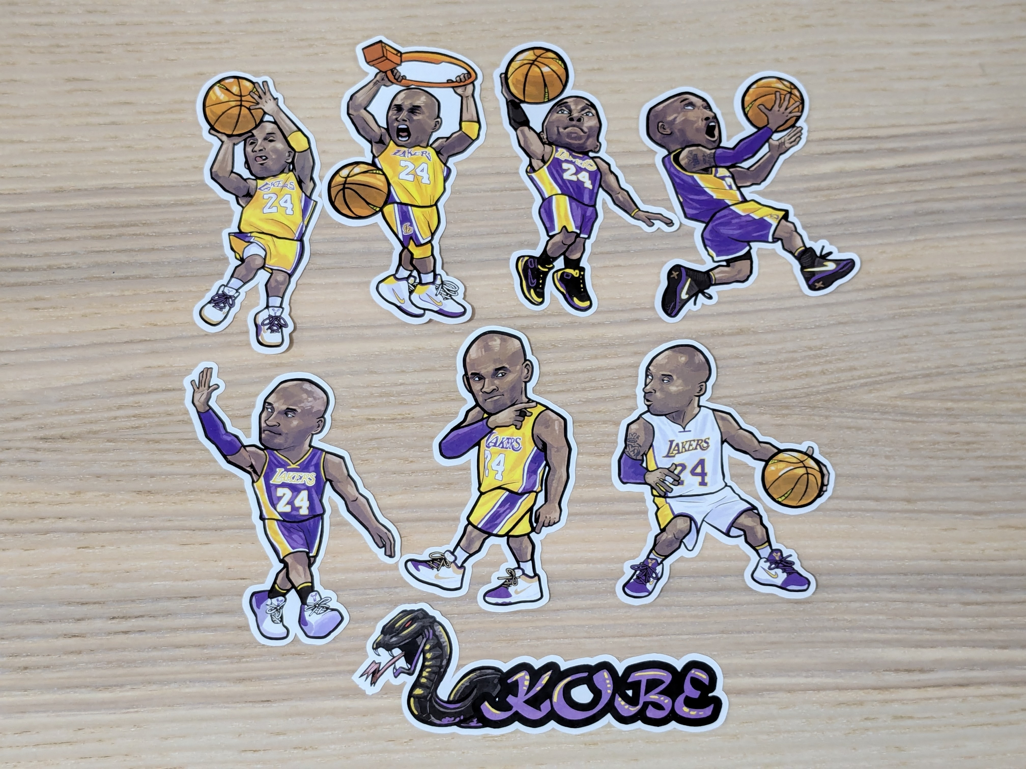 No.24 Kobe Bryant 貼紙