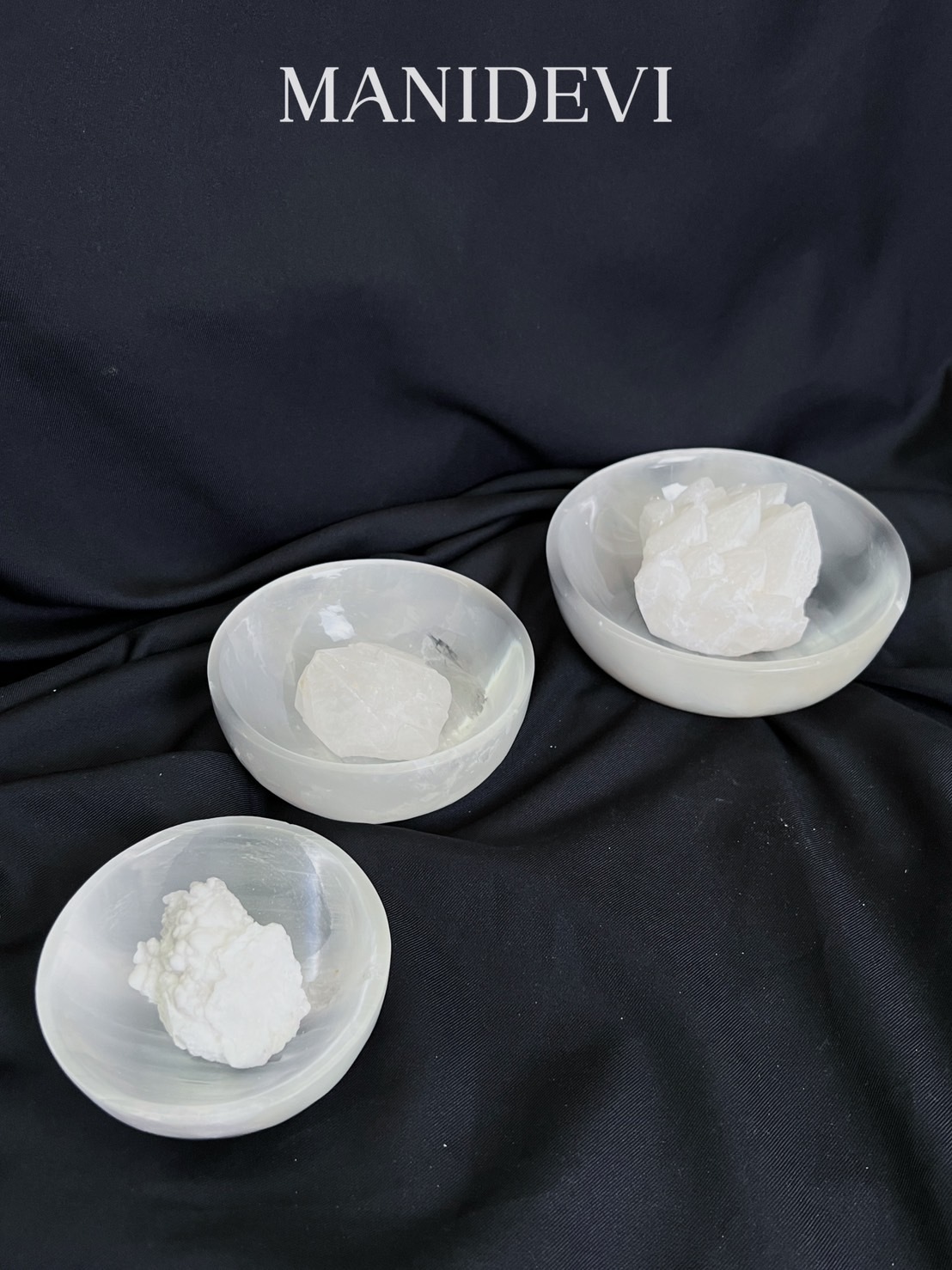 月神消磁石膏碗-圓形