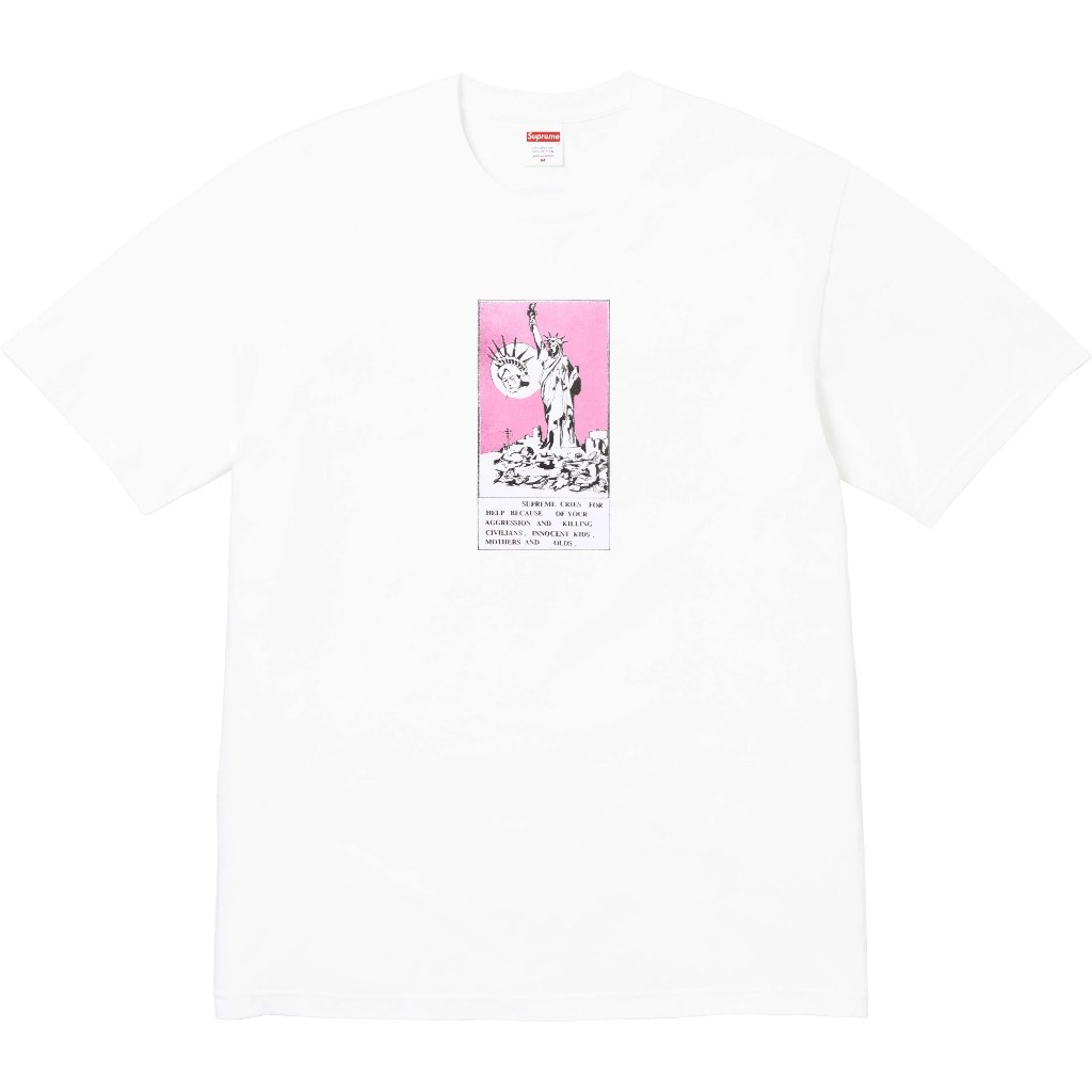 2024AW SUPREME LIBERTY T 自由女神 照片T 短T 開季商品 現貨