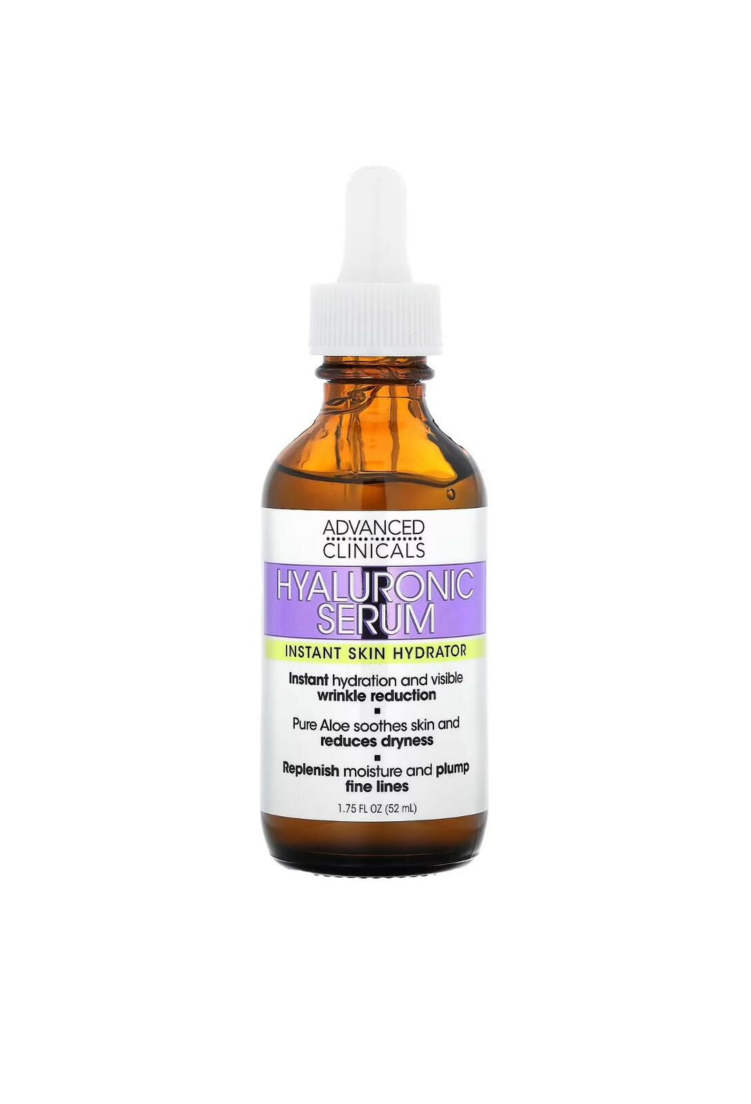 Advanced Clinicals, Hyaluronic Serum, 52 ml