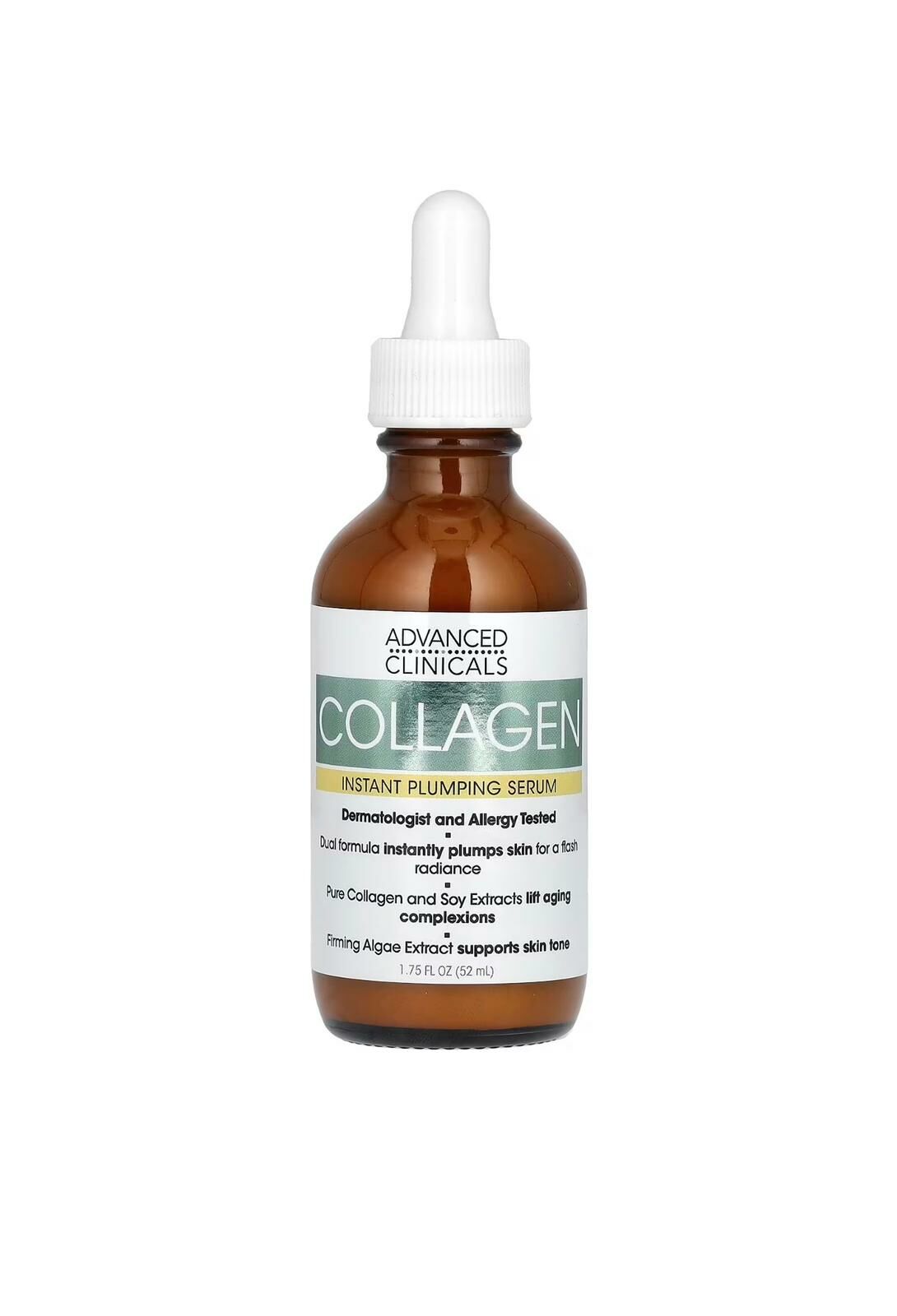 Advanced Clinicals Collagen Serum , 52 ml