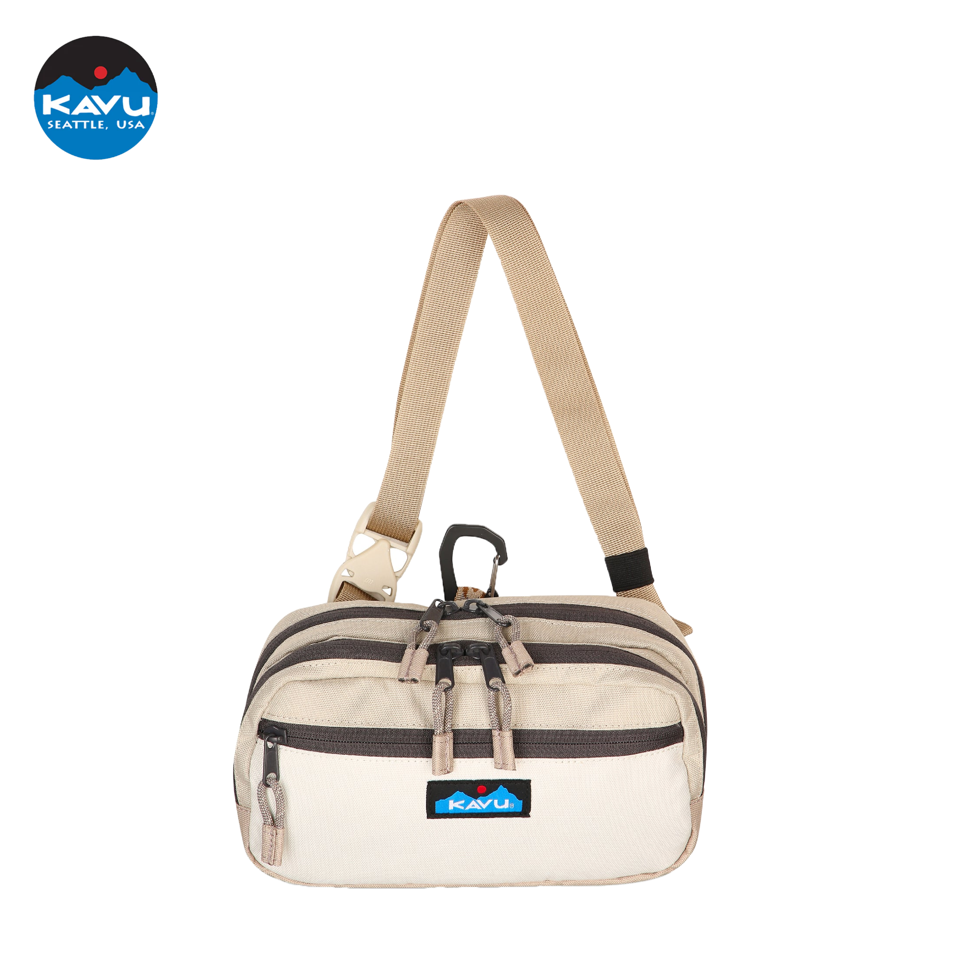 KAVU 西雅圖 KAVU Takealong 斜背雙層胸包/腰包 (2色) 側背包/進口包/隨身包 70KAV9452