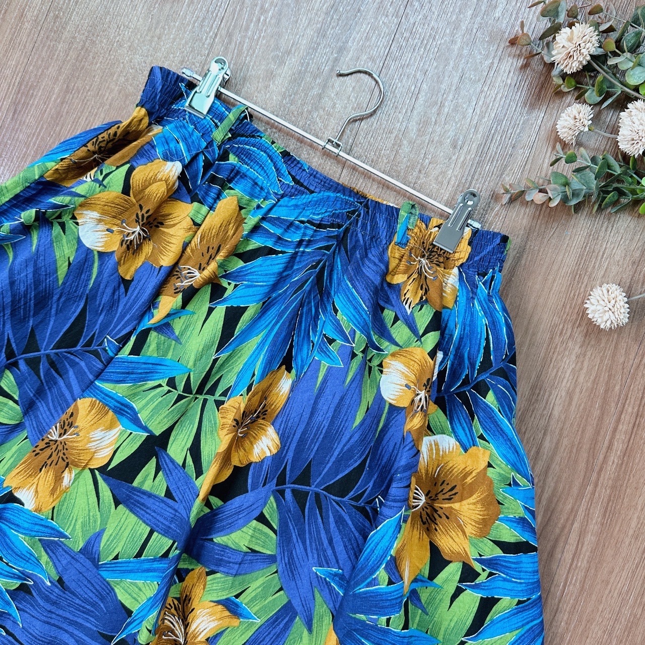 寧靜夏威夷古着半裙