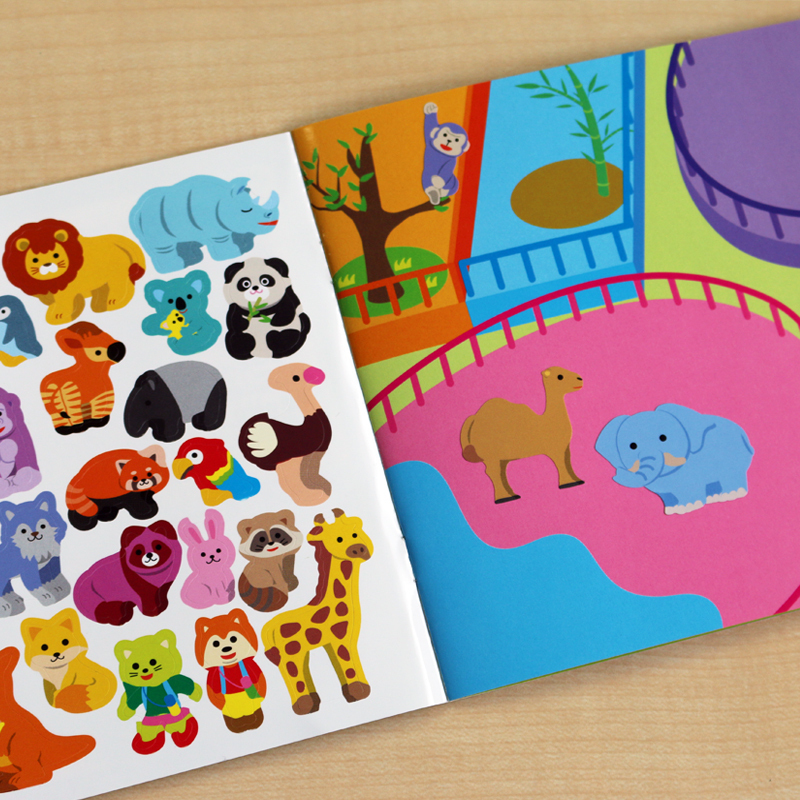 貼紙書/動物