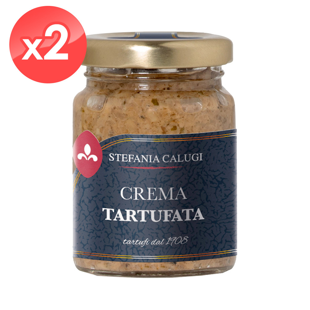 【Stefania Calugi】黑松露蘑菇醬2瓶組 (85公克*2)/義大利原裝/奢華美味