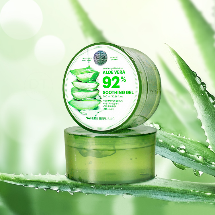 韓國 Nature Republic 92%蘆薈補水修護保濕凝膠 【0517080】