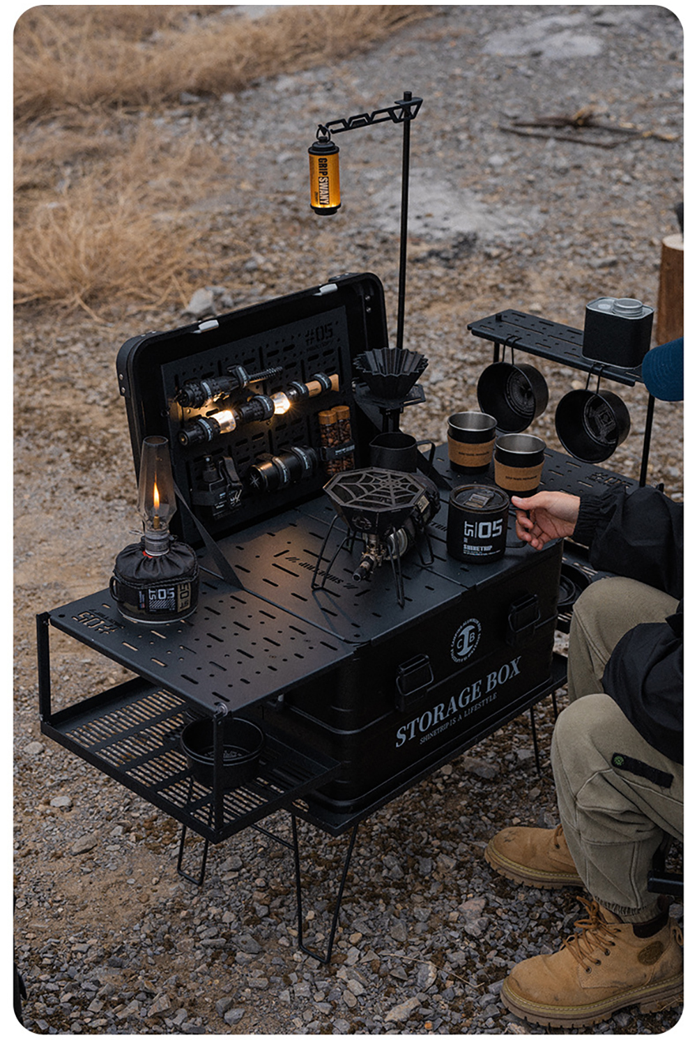 Shine Trip山趣 大款鋁箱多功能配件套裝組 不包含鋁箱