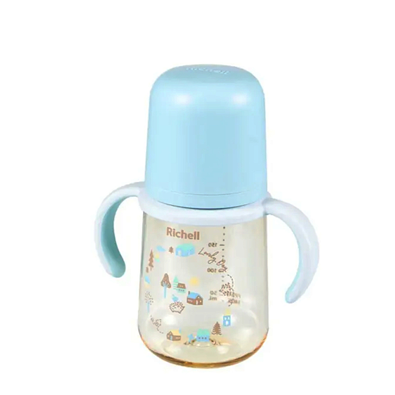 Richell 利其爾 HE初心系列 PPSU寬口雙握哺乳奶瓶