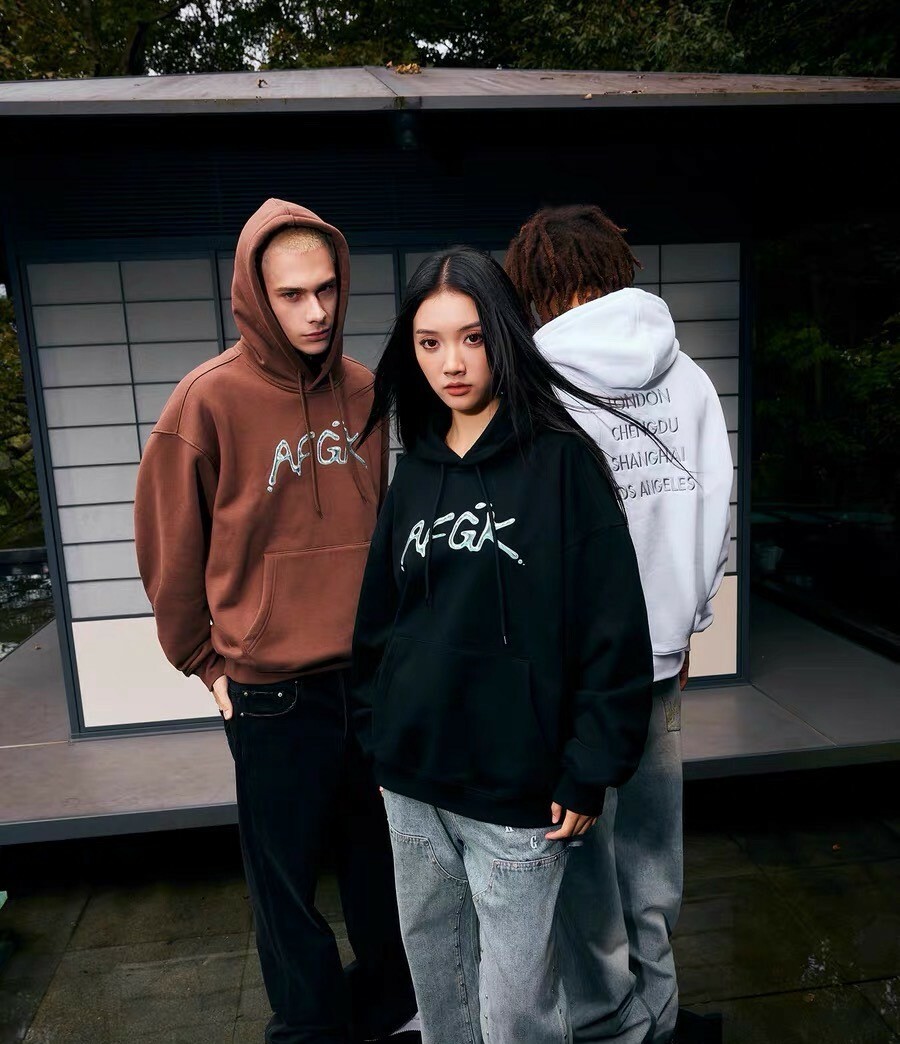 AFGK 液態金屬印花 帽T A FEW GOOD KIDS