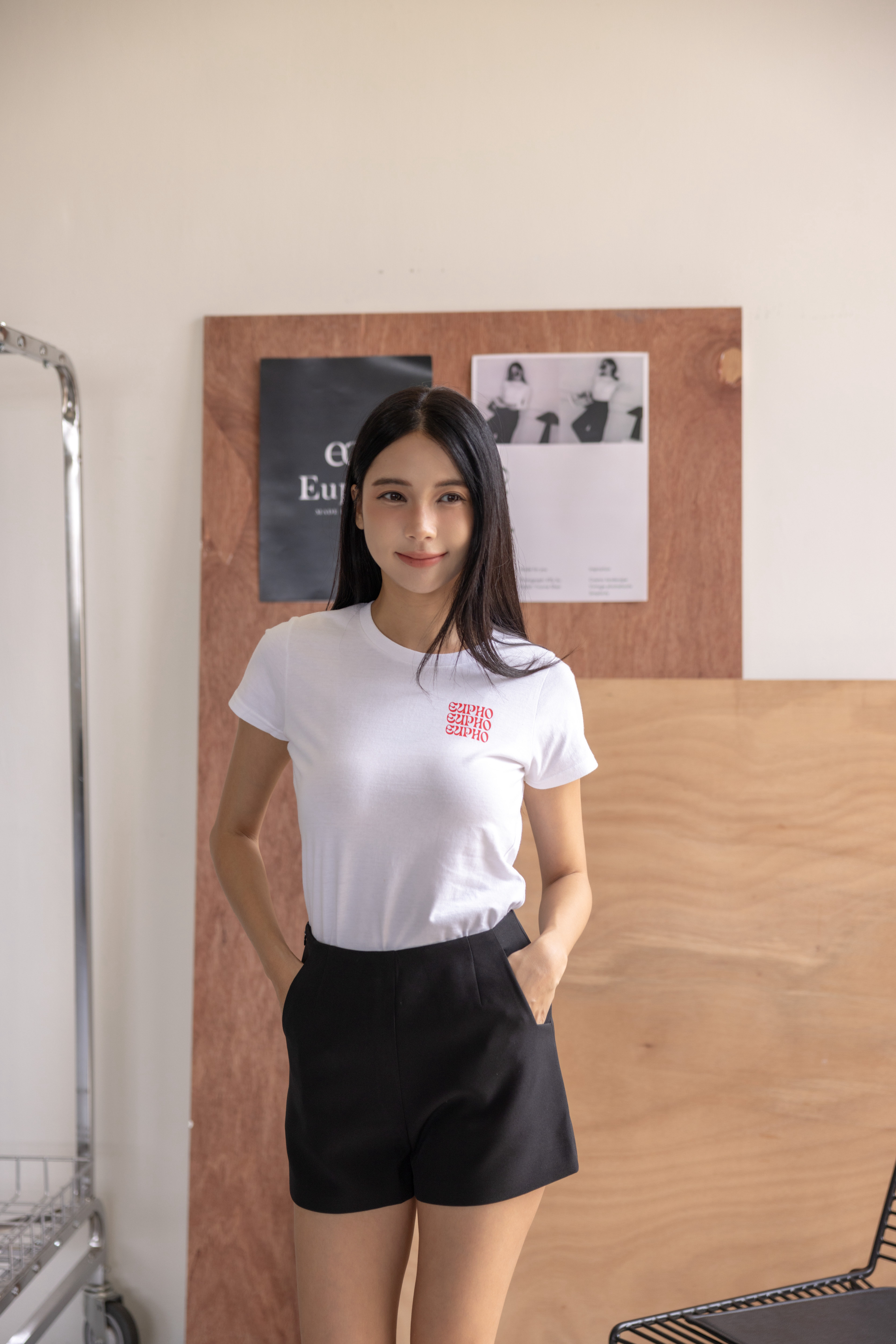 美式顯瘦天天穿 Tee (白)