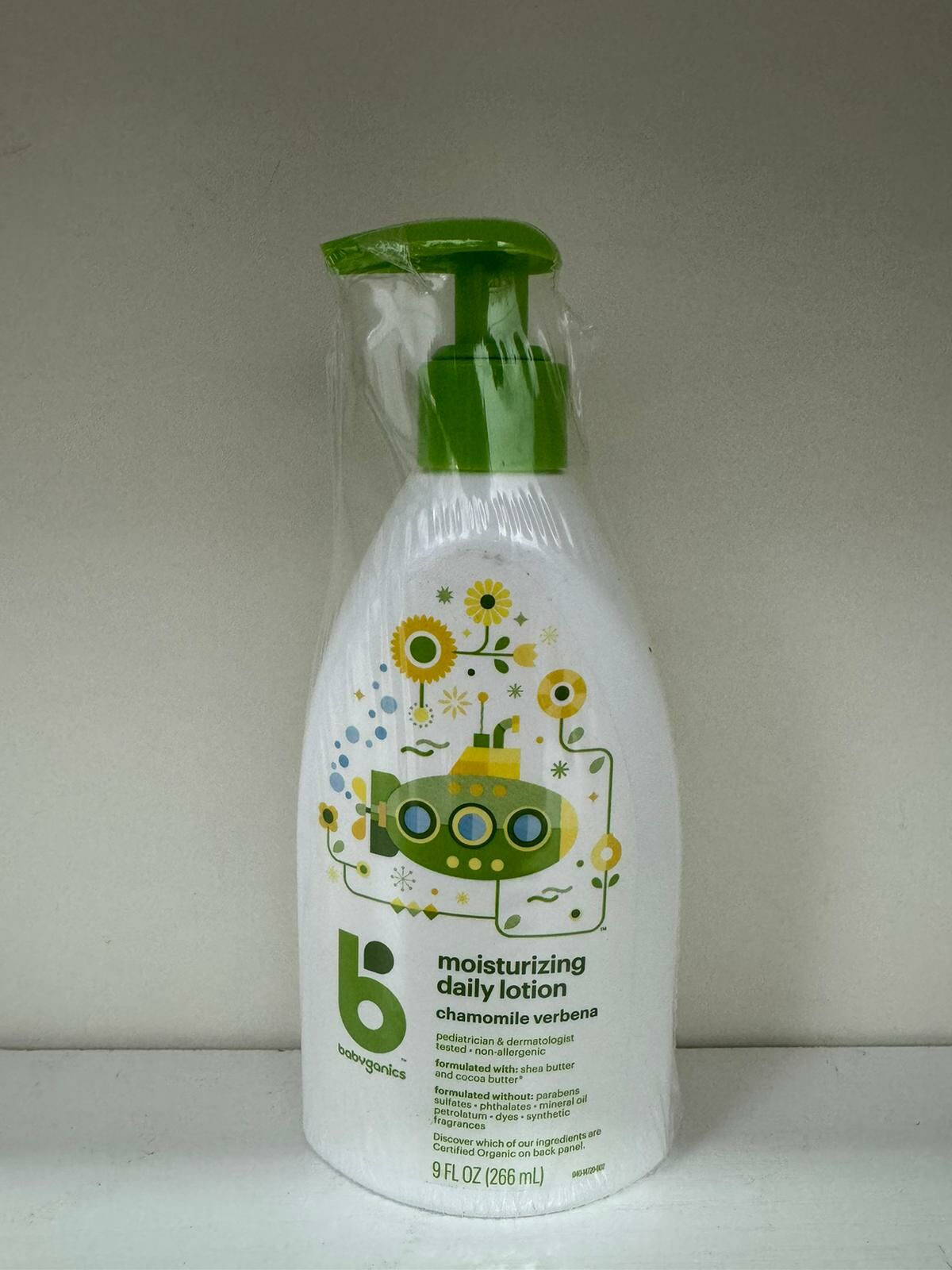 Babyganics 嬰兒倍護潤膚露266ml 洋甘菊(EXP202411)