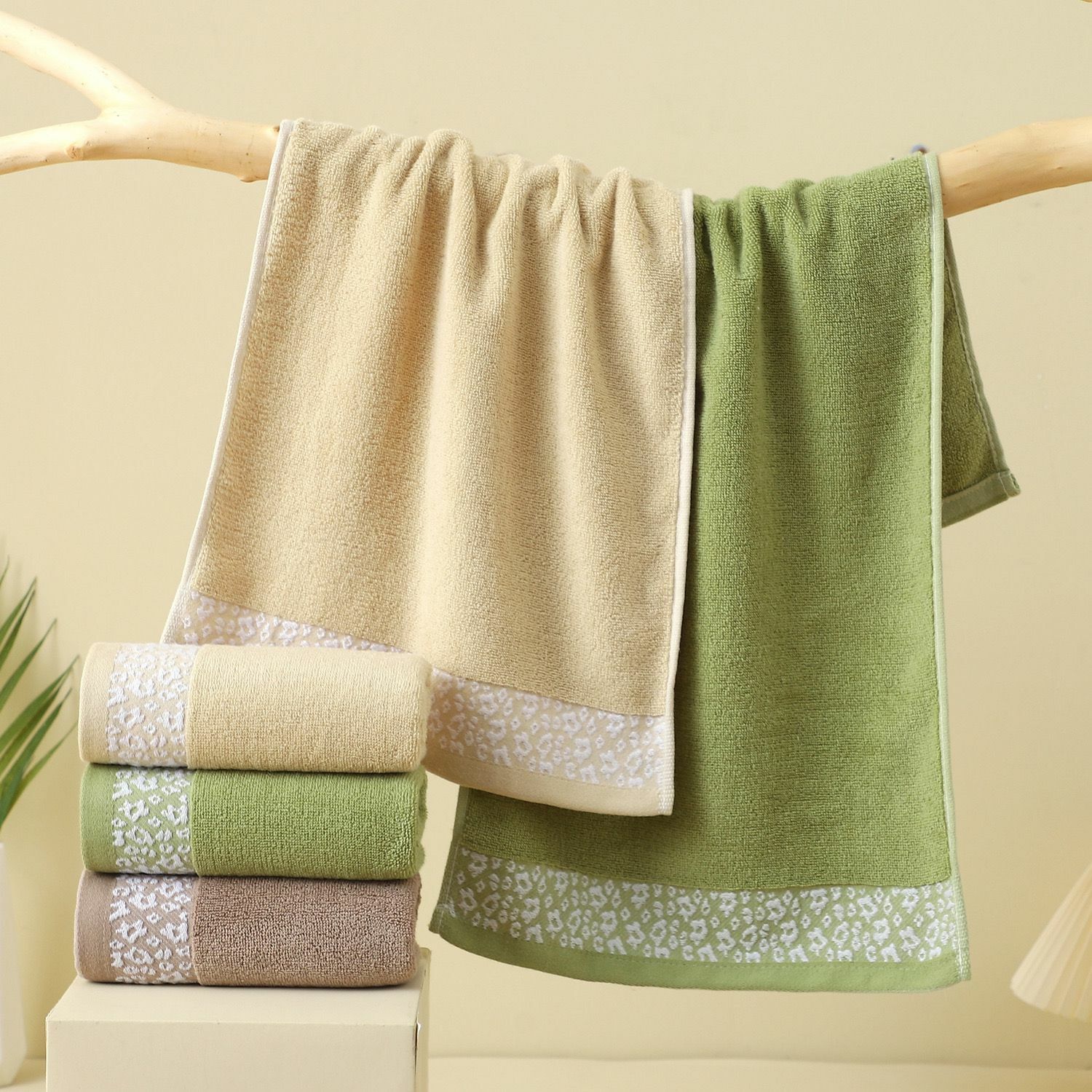 細浴巾碎花紋W144 - W146