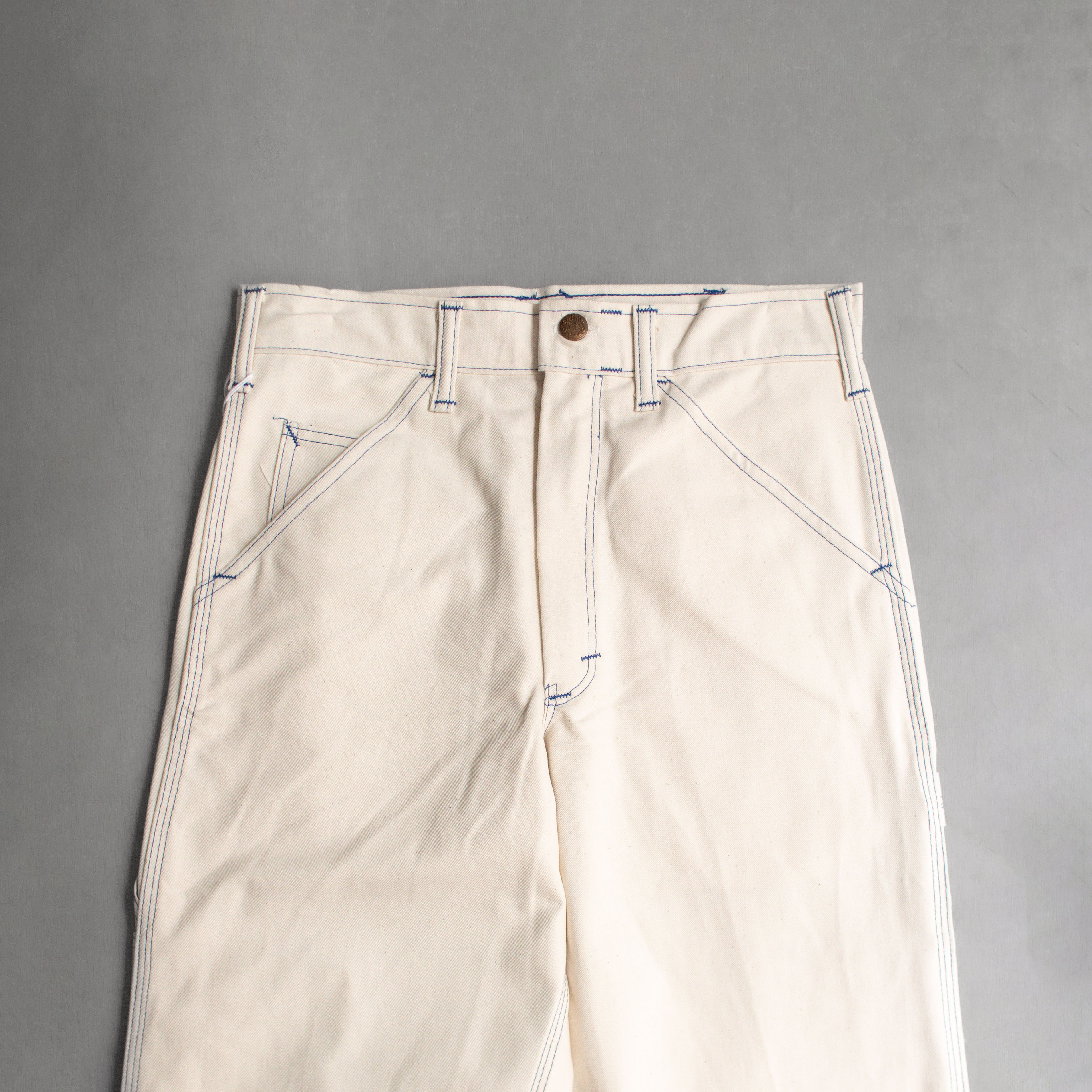 SMITH'S AMERICAN CHARLIE PANTS NATURAL 米白 帆布 油漆 工作褲